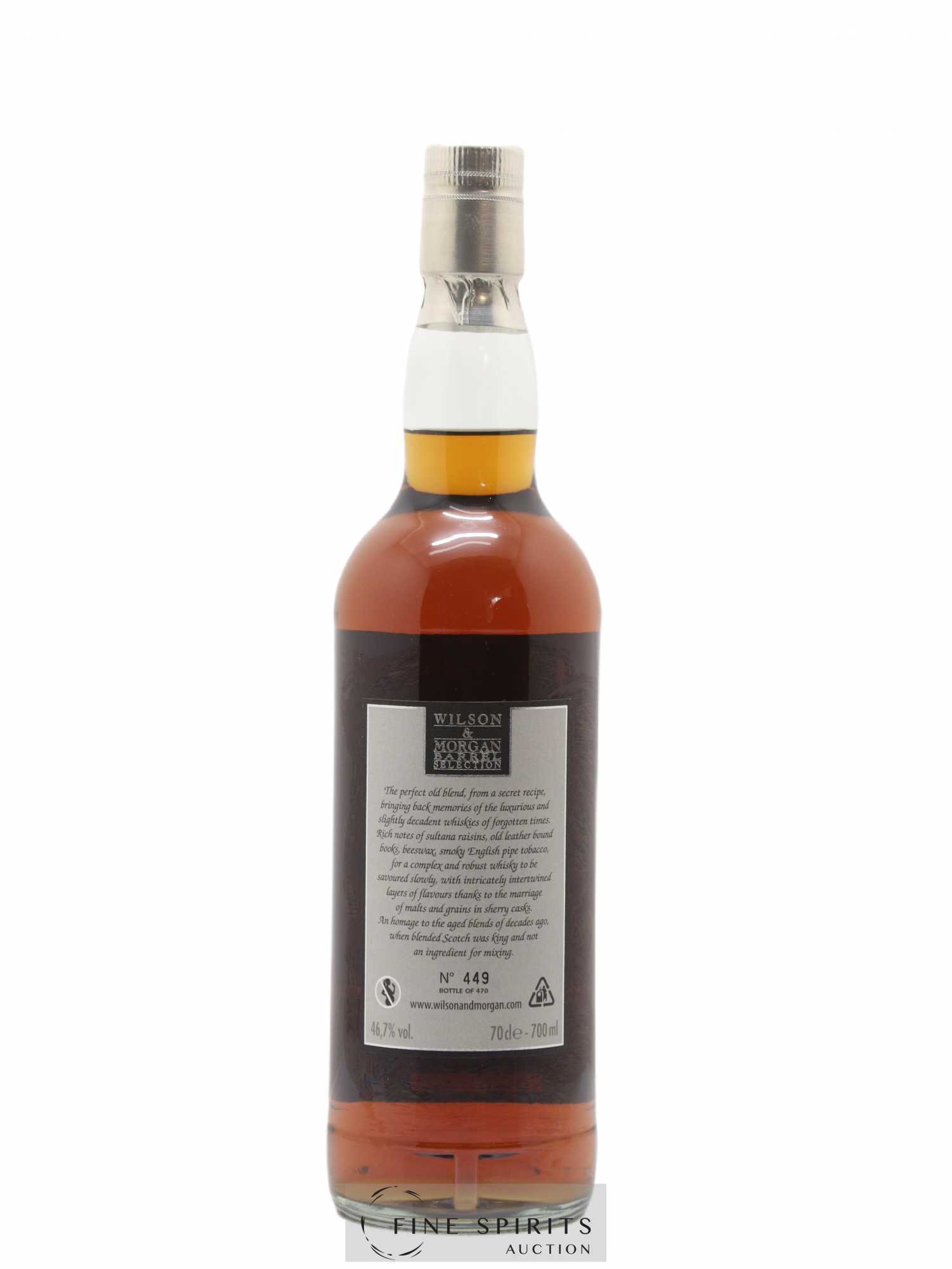 Wilson & Morgan 35 years 1980 Of. Home Blend One of 470 - bottled 2015 Barrel Selection - Lotto di 1 bottiglia - 3