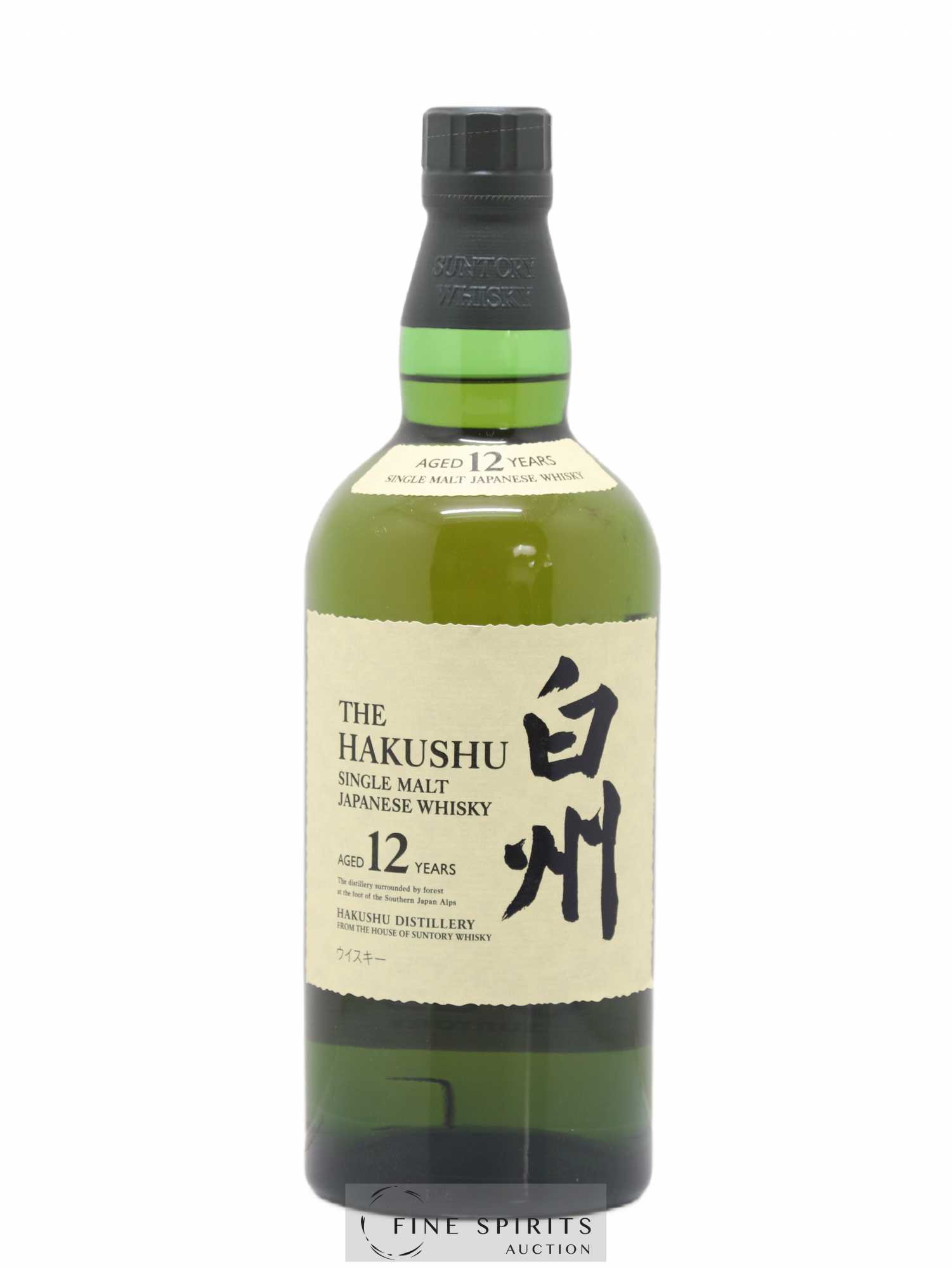 Hakushu 12 years Of. - Lot de 1 bouteille - 1