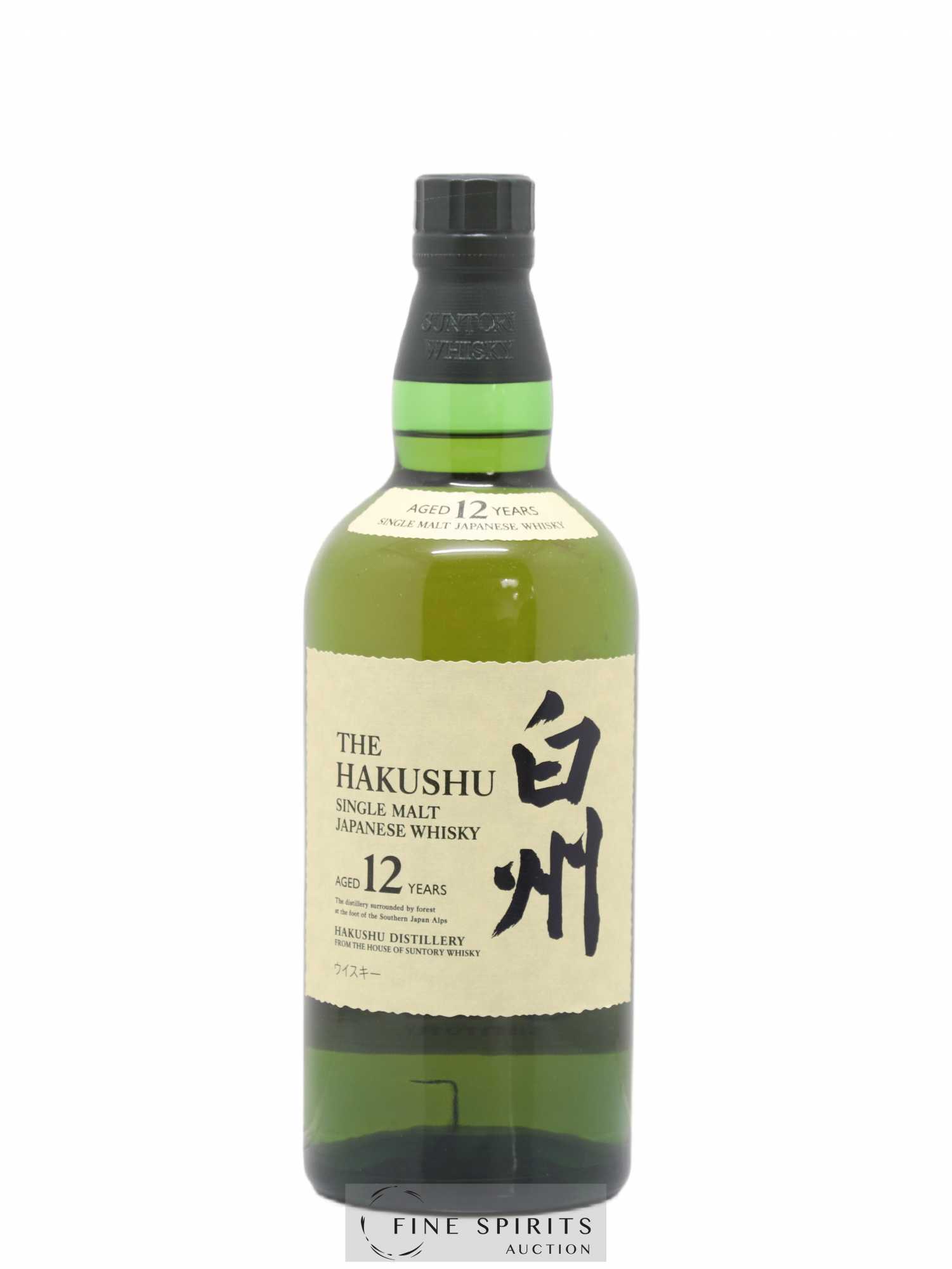 Hakushu 12 years Of. - Lot de 1 bouteille - 1