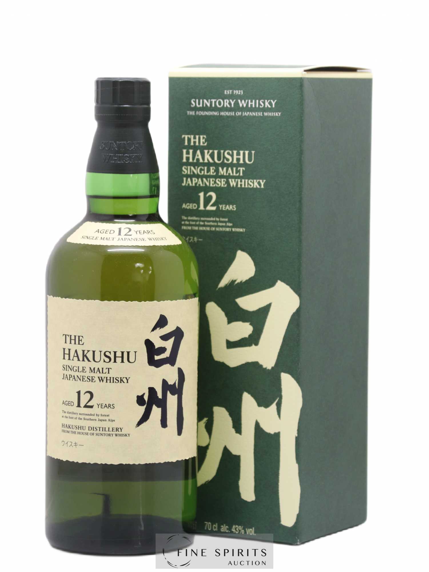 Hakushu 12 years Of. - Lot de 1 bouteille - 0