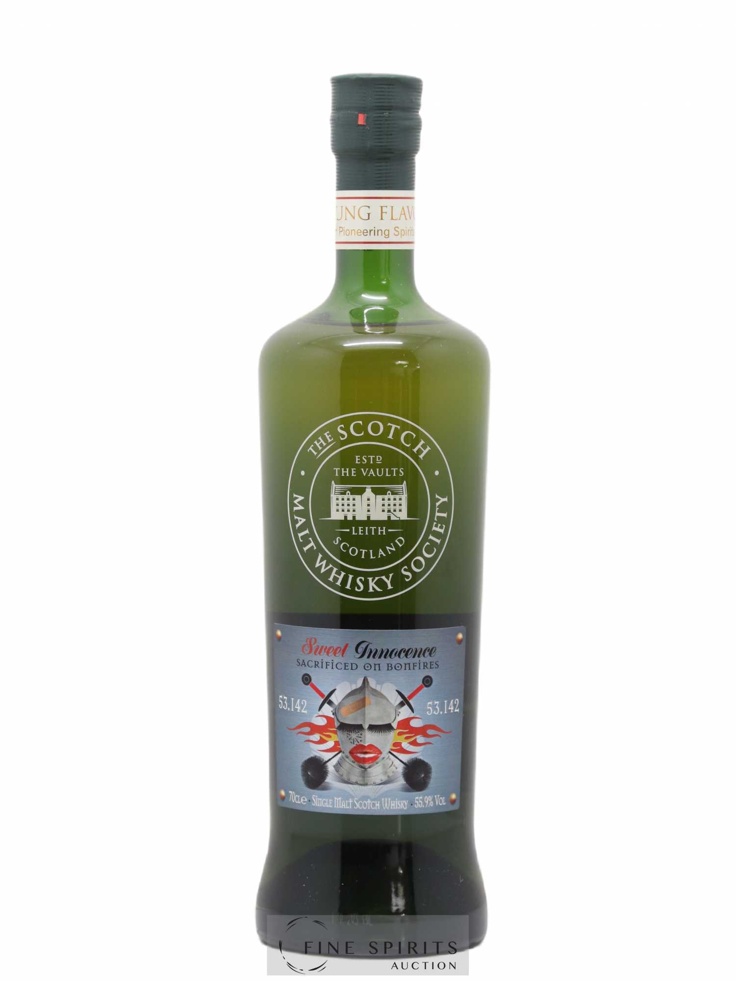 Sweet Innocence Sacrified on Bonfires 20 years 1989 The Scotch Malt Whisky Society Cask n°53.142 - One of 209 - bottled 2010 - Lot de 1 bouteille - 1
