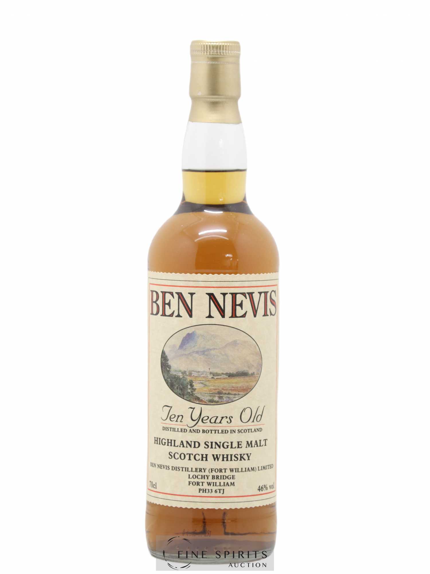 Ben Nevis 10 years Of. - Lot de 1 bouteille - 1