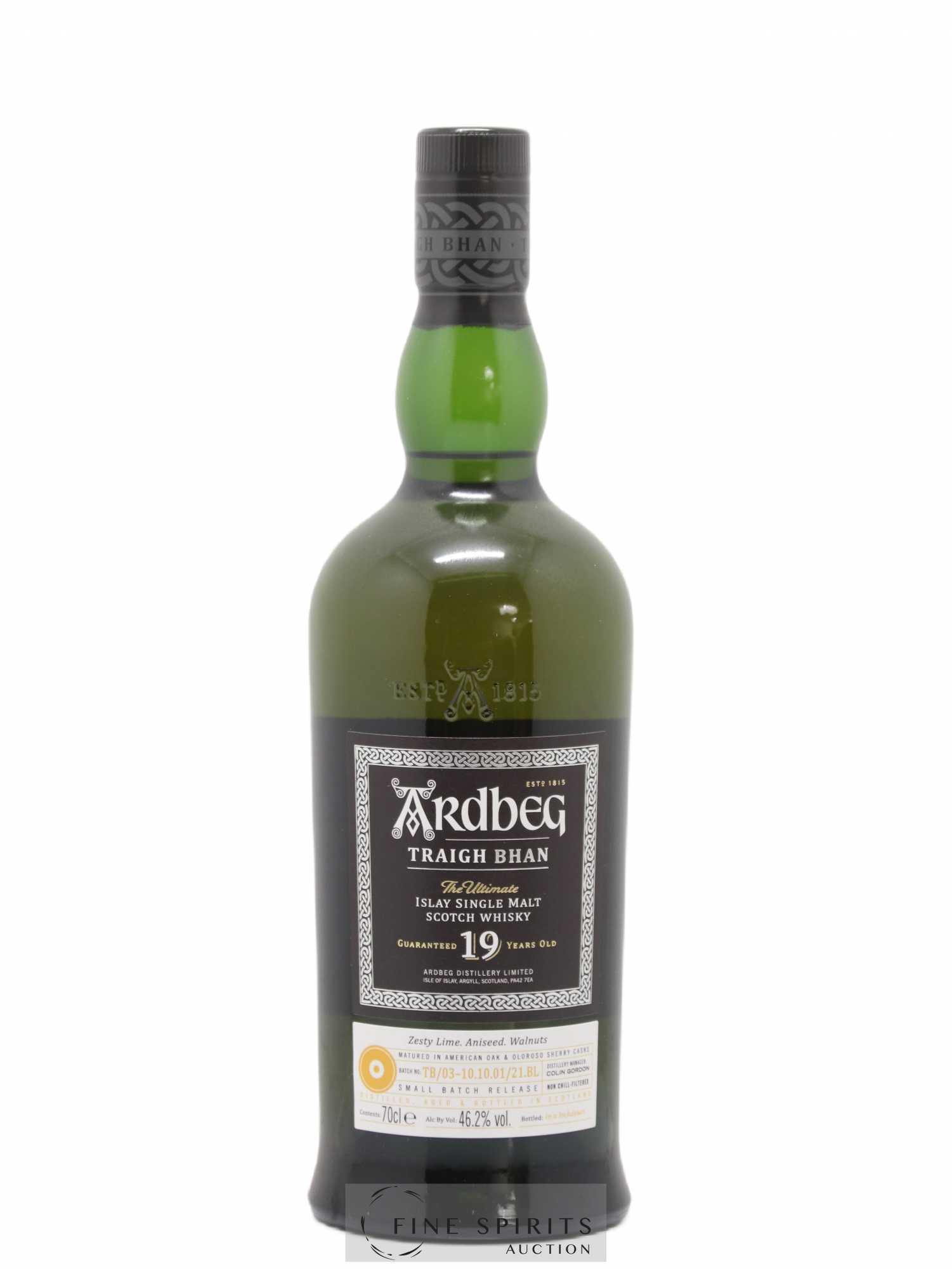 Ardbeg 19 years Of. Traigh Bhan TB-03-10.10.01-21.BL The Ultimate - Lot de 1 bouteille - 1