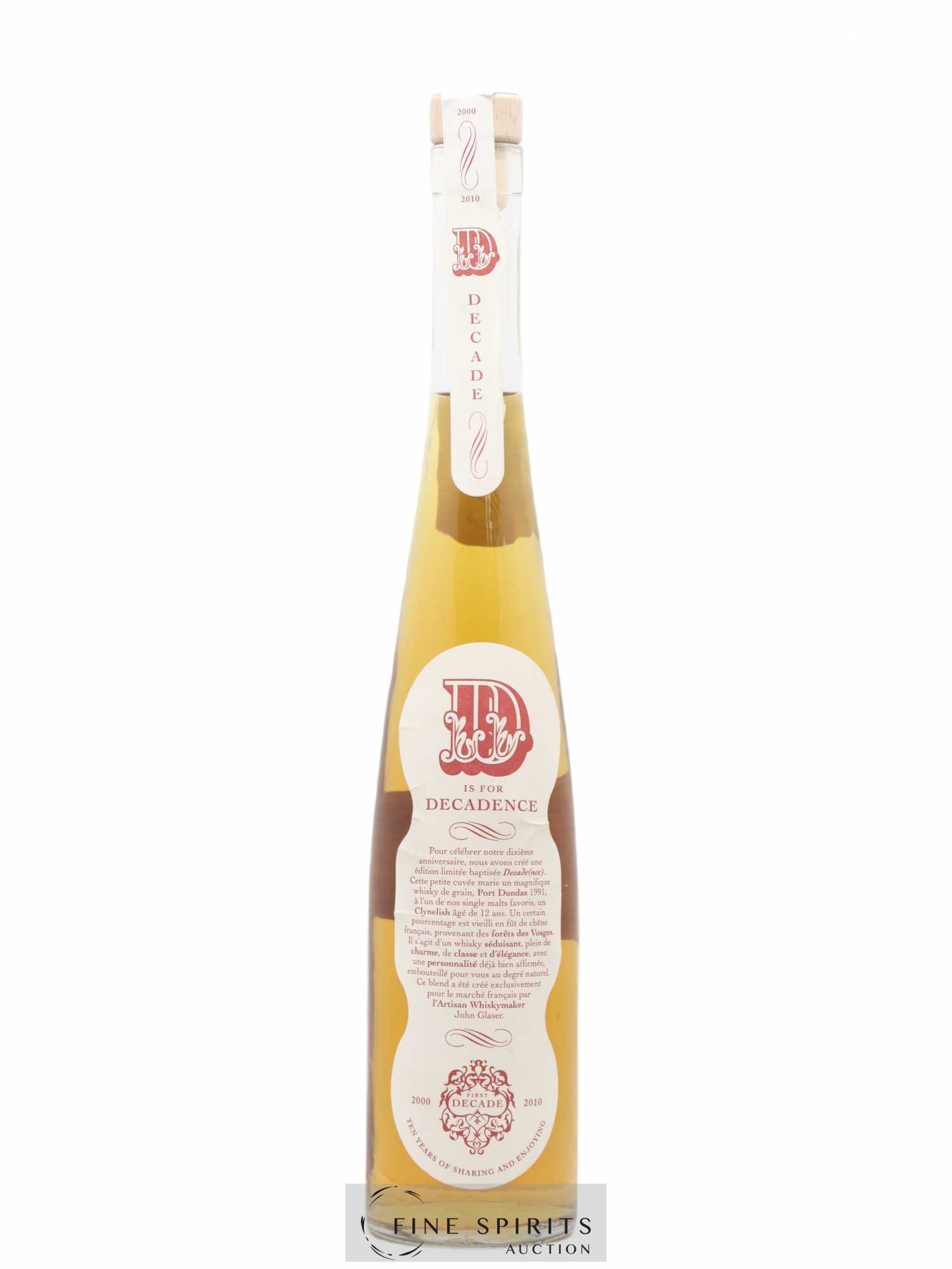 Decadence Compass Box First Decade 2000-2010 - Lot de 1 bouteille - 1