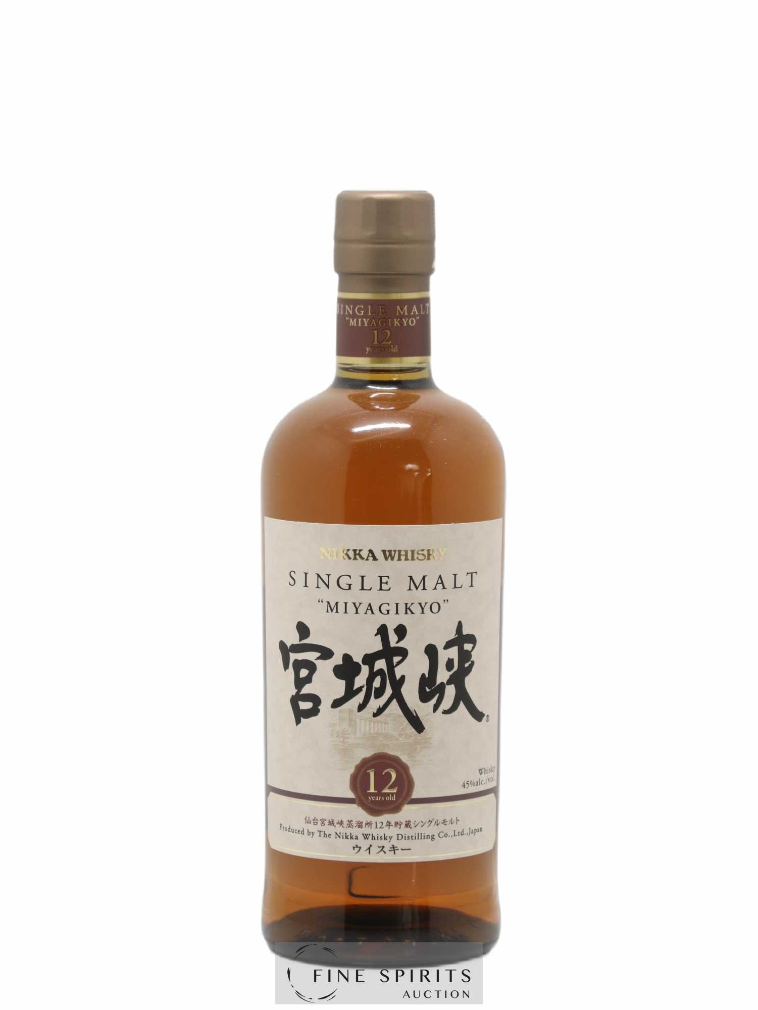 Miyagikyo 12 years Of. Nikka Whisky - Posten von 1 Flasche - 1