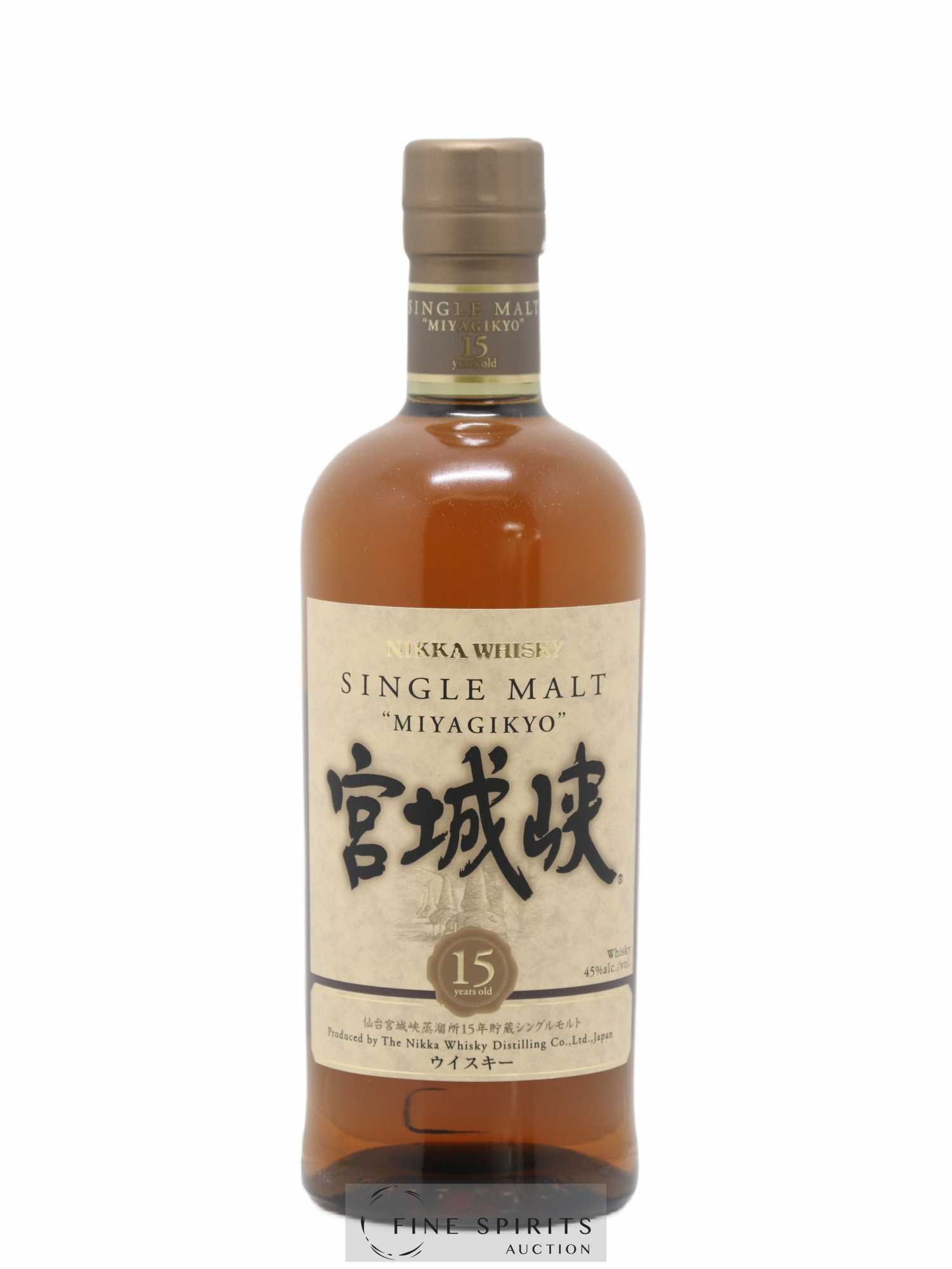 Miyagikyo 15 years Of. Nikka Whisky - Lot de 1 bouteille - 1