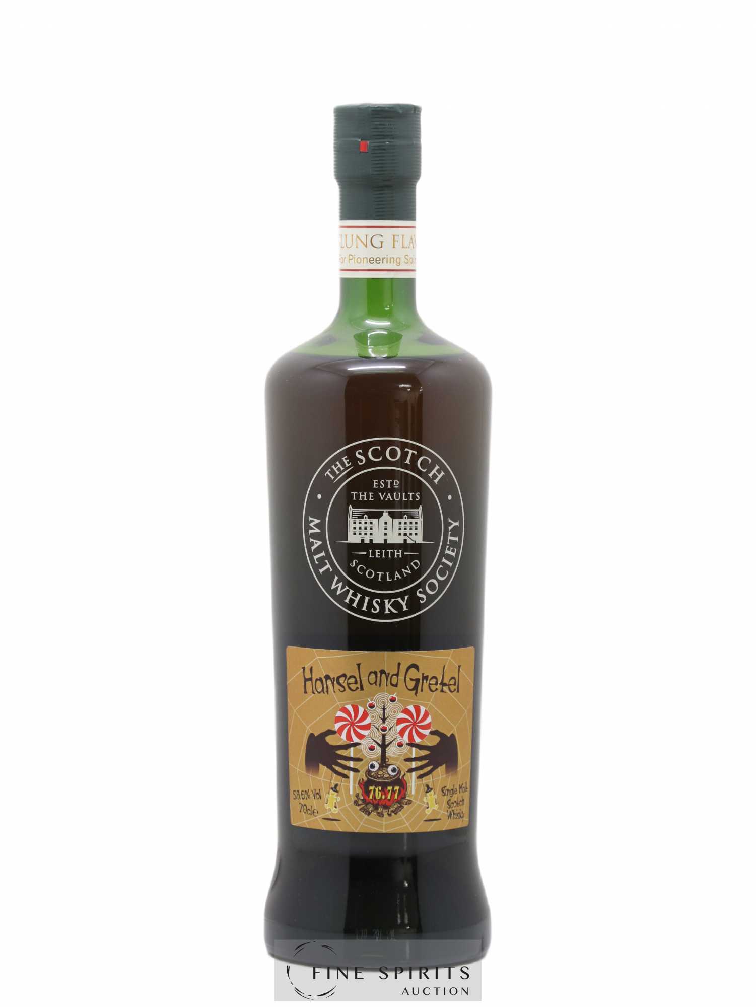 Hansel and Gretel 16 years 1994 The Scotch Malt Whisky Society Cask n°76.77 - One of 604 - bottled 2010 - Lot de 1 bouteille - 0