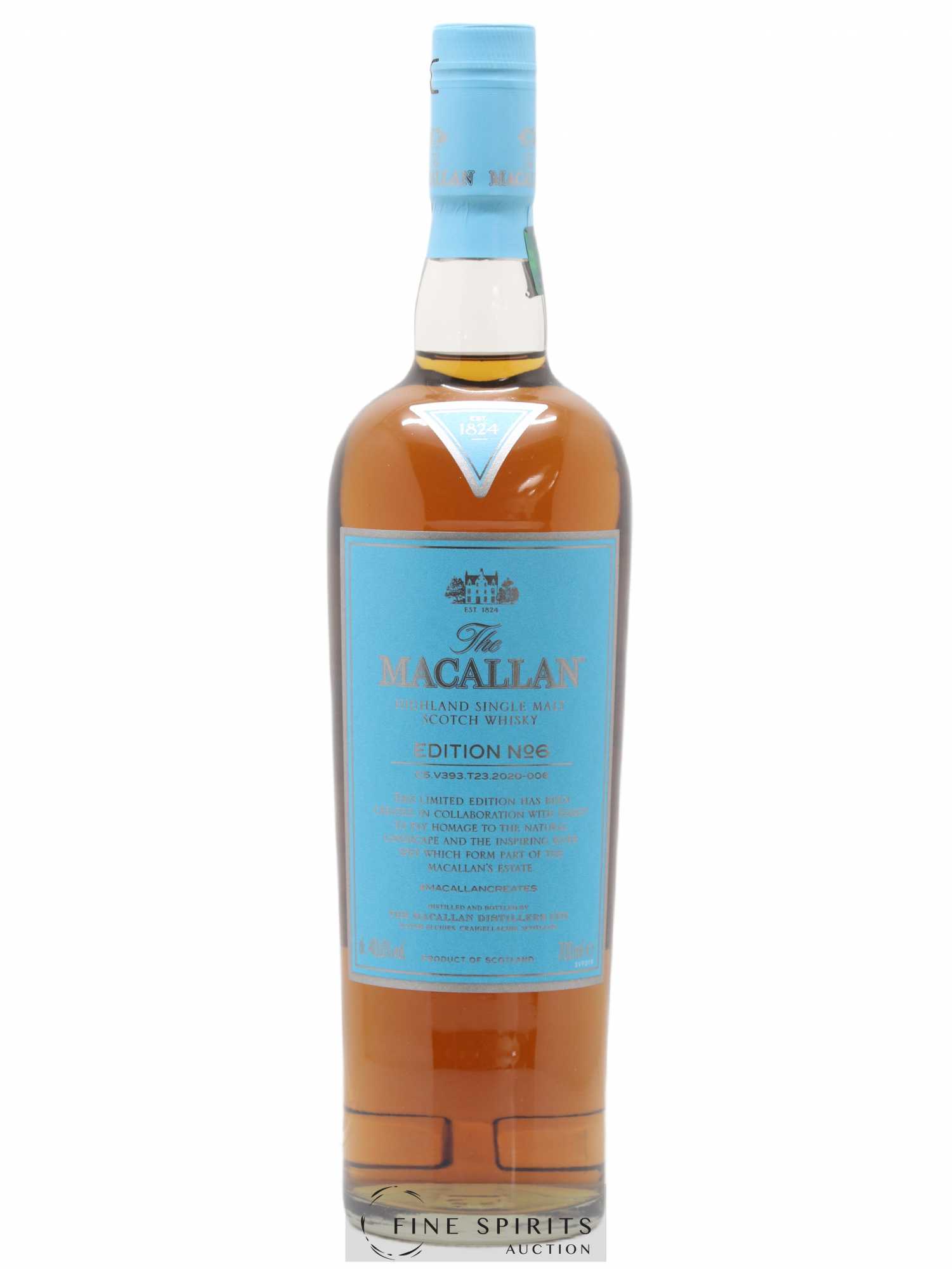 Macallan (The) Of. Edition n°6 C5.V393.T23.2020-006 Limited Edition - Lot de 1 bouteille - 1