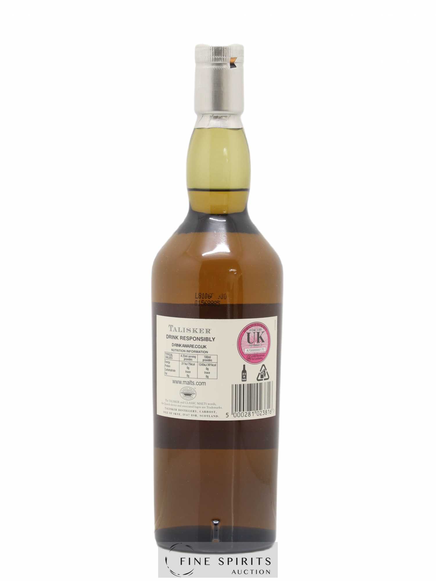Talisker 25 years Of. Natural Cask Strength - One of 9708 - bottled 2008 Limited Edition - Lotto di 1 bottiglia - 2
