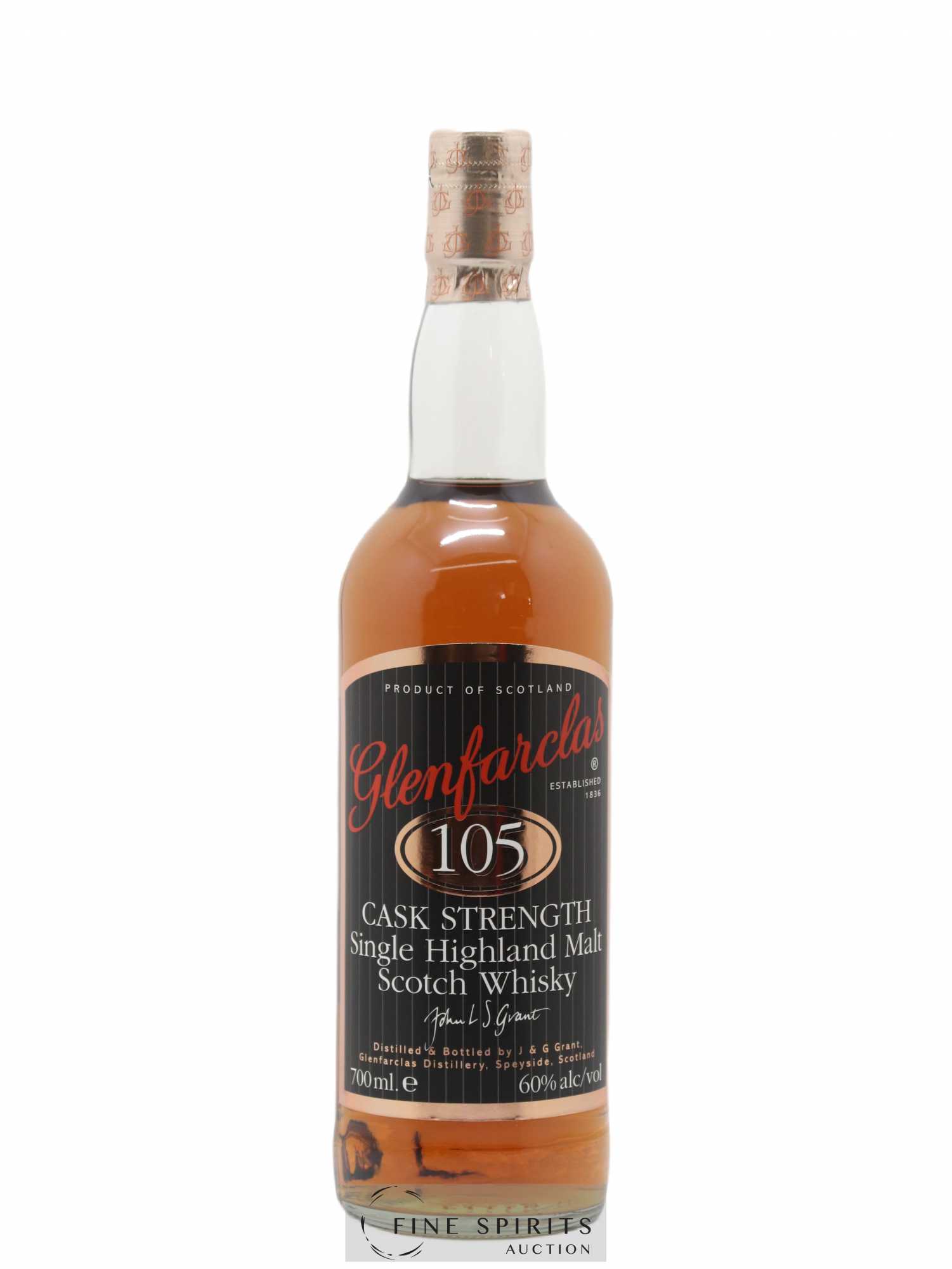 Glenfarclas Of. 105 Cask Strength - Lot de 1 bouteille - 1