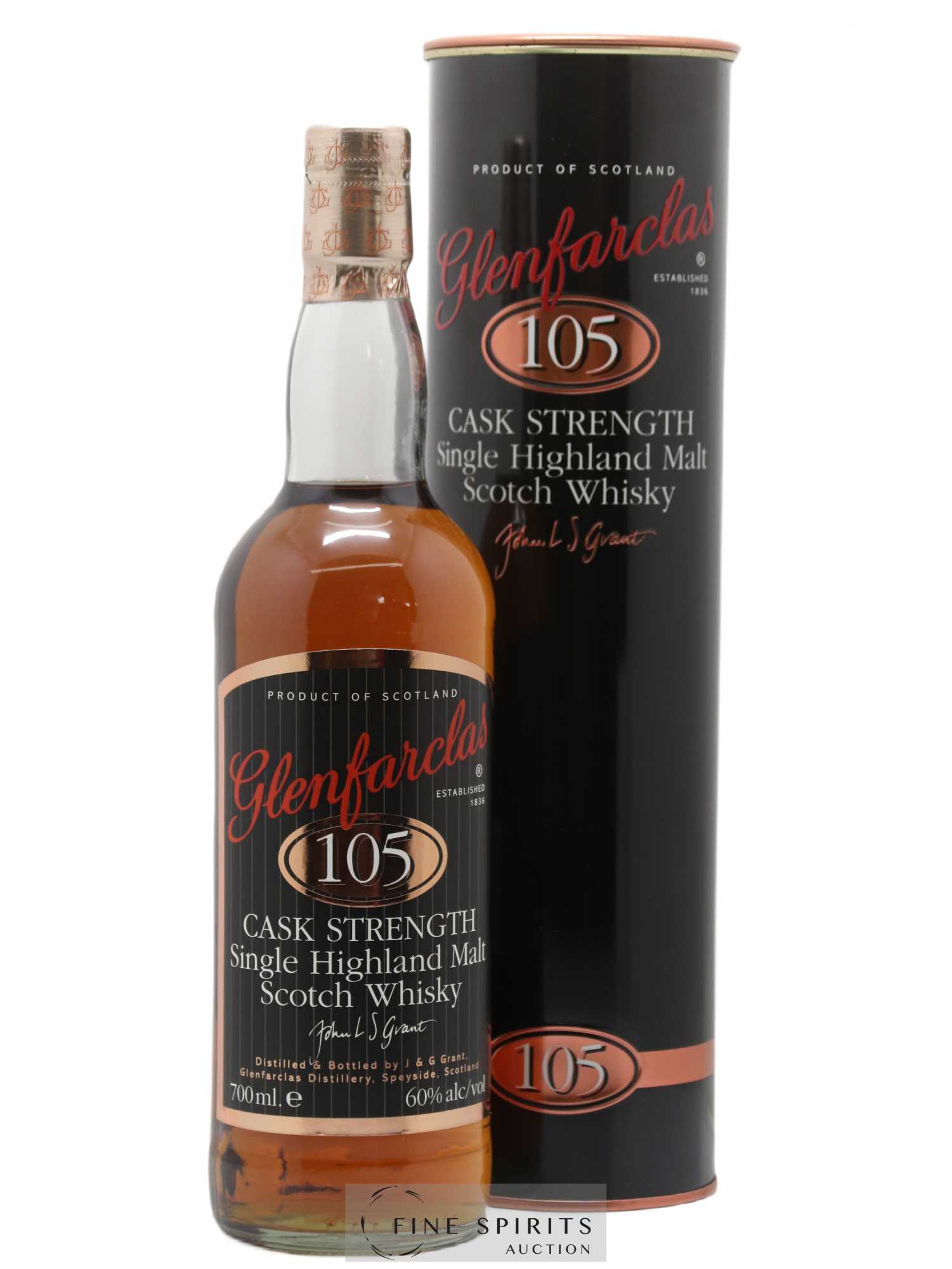 Glenfarclas Of. 105 Cask Strength - Lot de 1 bouteille - 0