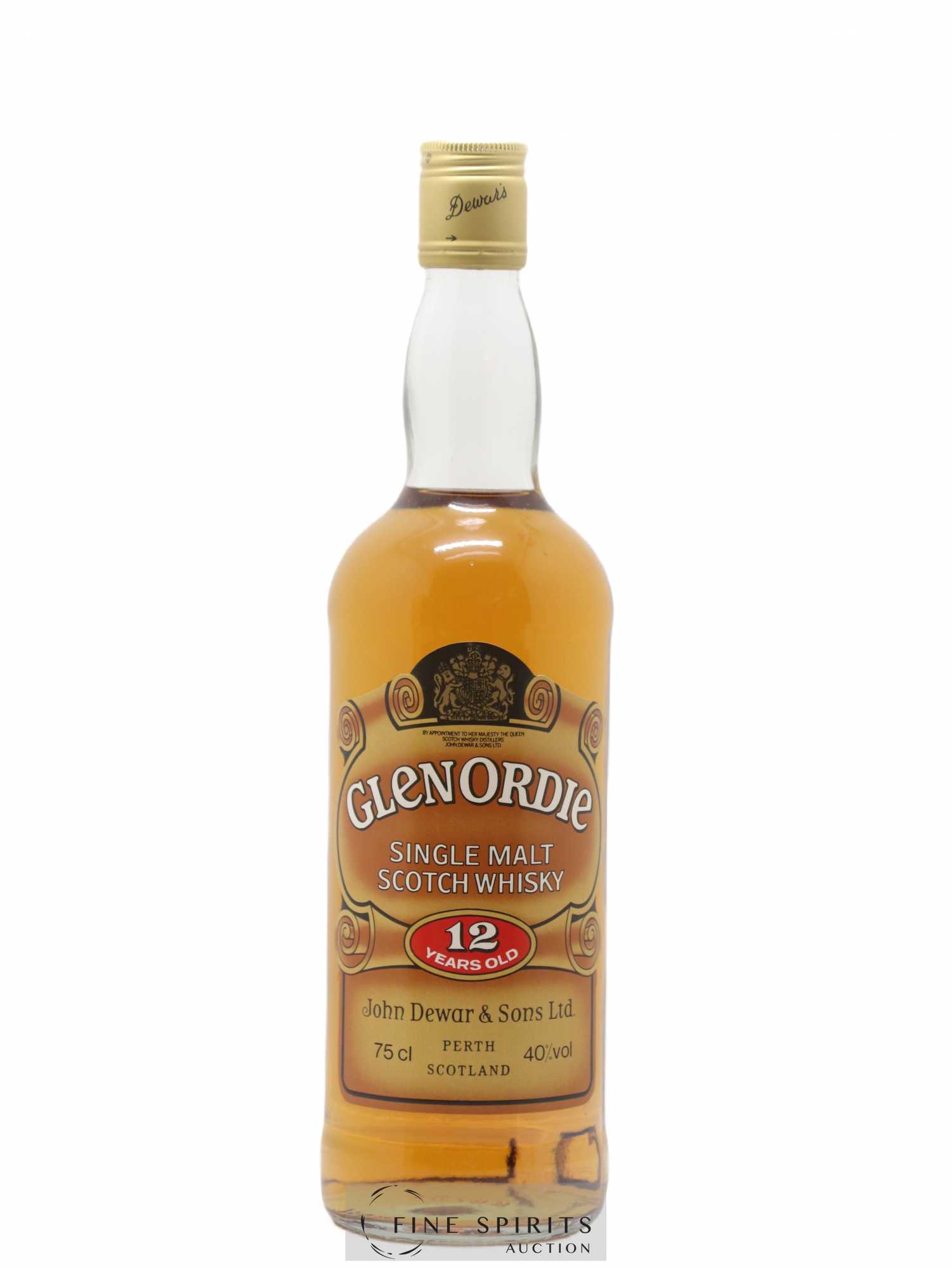Glen Ordie 12 years Of. bottled 1988 A.F. Mampaey & Co. Dewar's Single Malt - Lot de 1 bouteille - 1