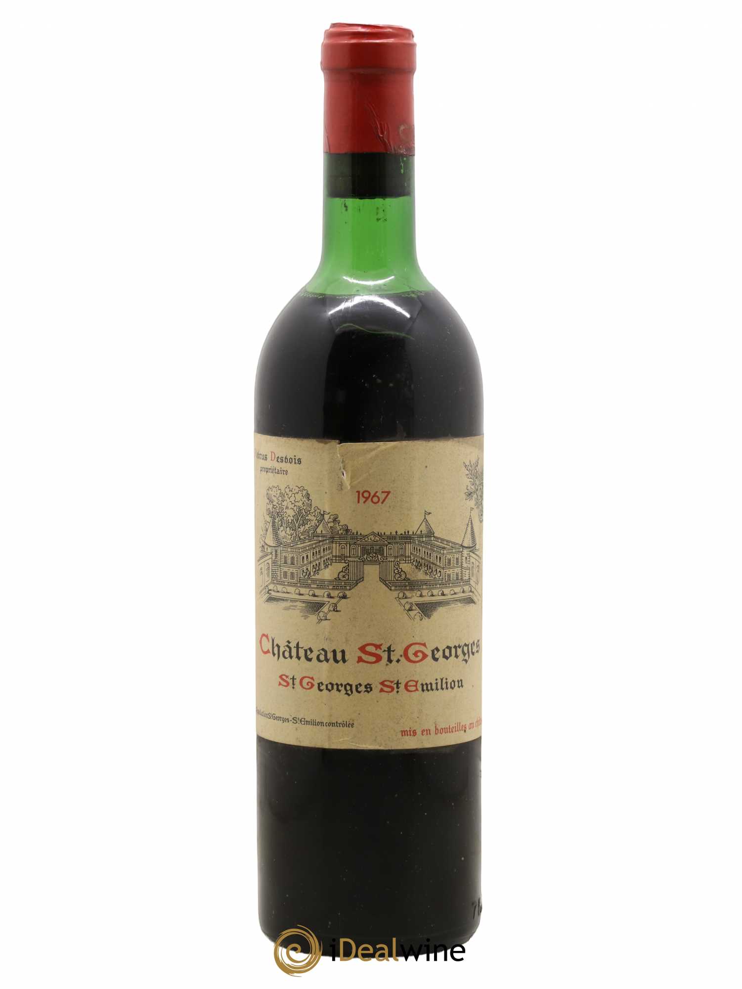 Château Saint-Georges 1967 - Lot de 1 bouteille - 0