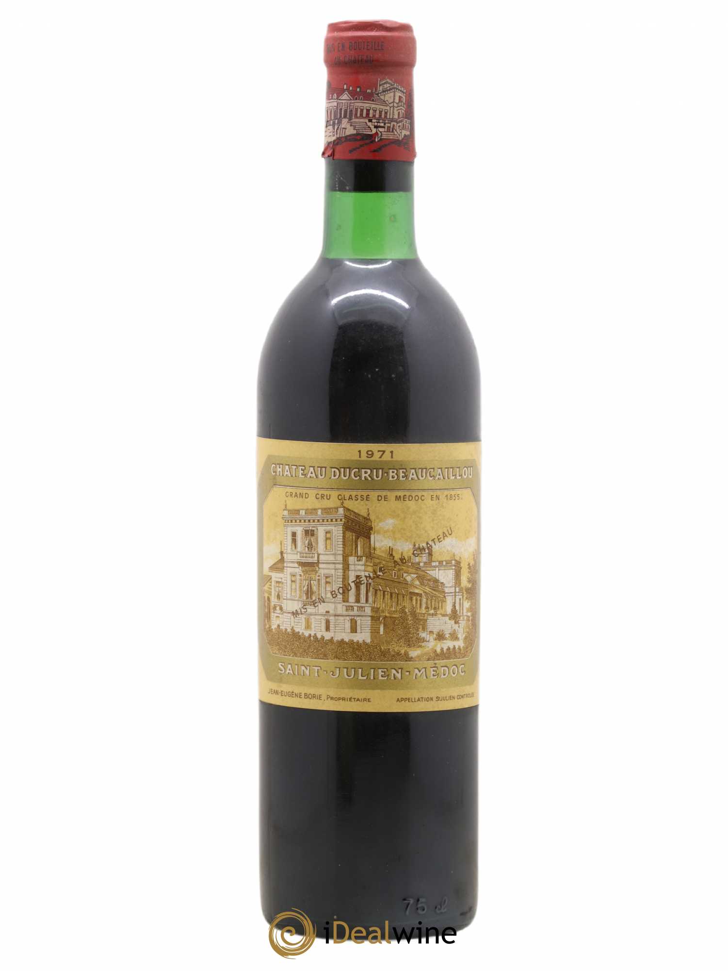 Château Ducru Beaucaillou 2ème Grand Cru Classé 1971 - Lot de 1 bouteille - 0
