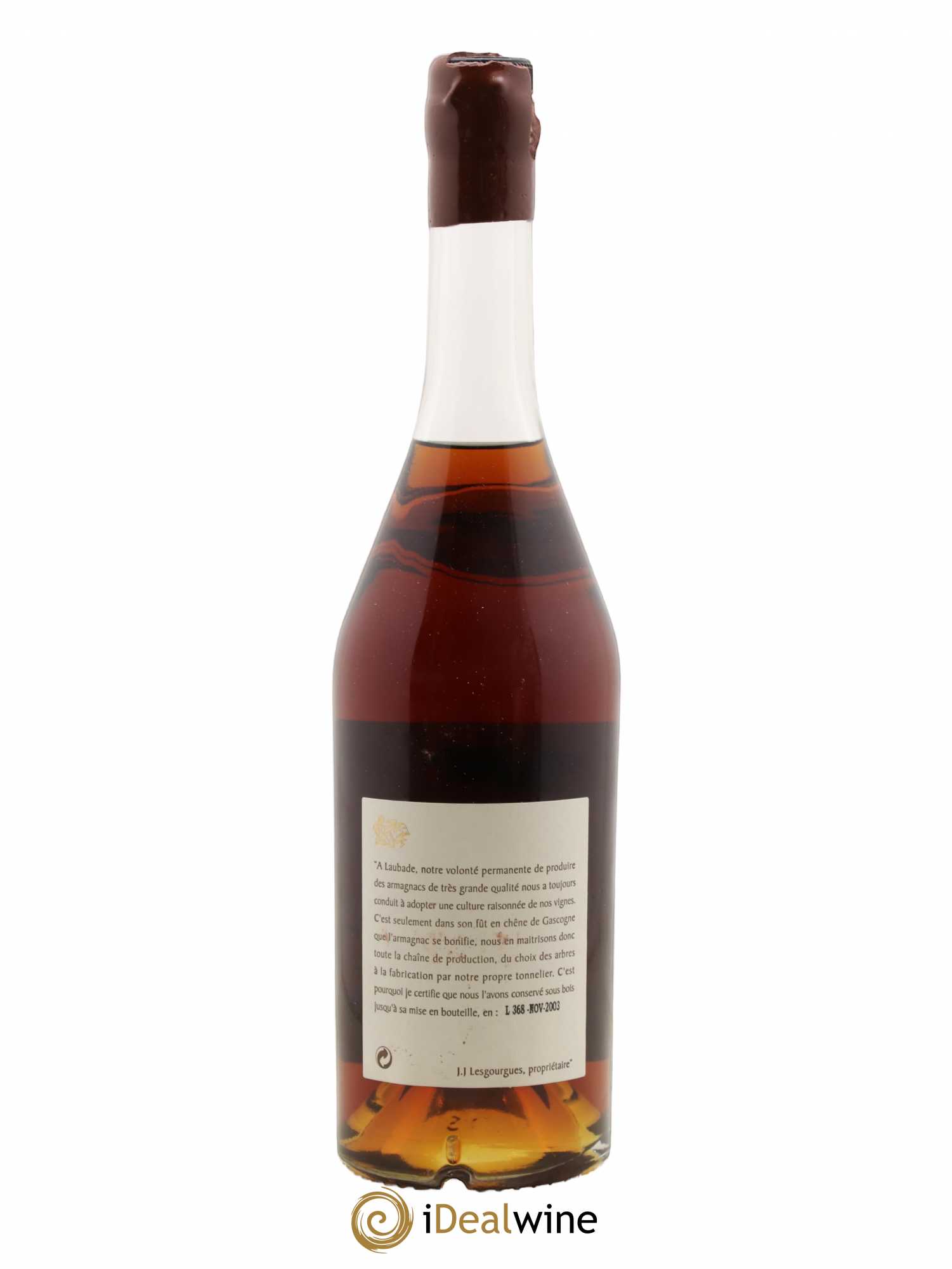 Bas-Armagnac Château de Laubade 1973 - Lot de 1 bouteille - 2