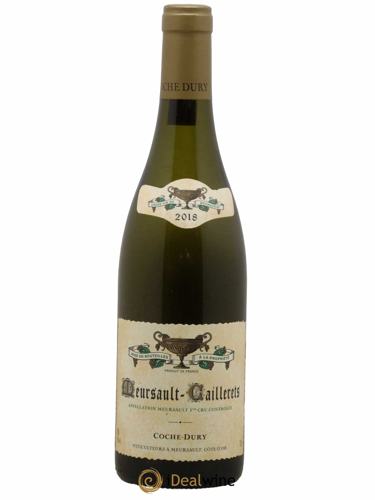 Meursault 1er Cru Caillerets Coche Dury (Domaine) 2018 - Lot de 1 bouteille - 0