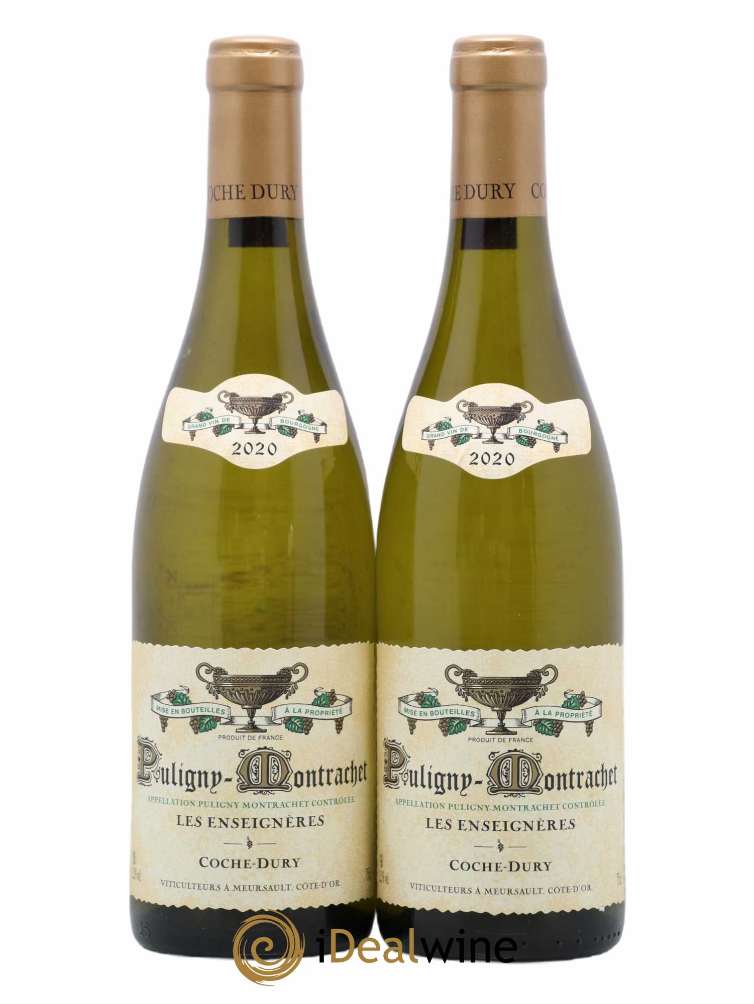 Puligny-Montrachet Les Enseignères Coche Dury (Domaine) 2020 - Lot de 2 bouteilles - 0