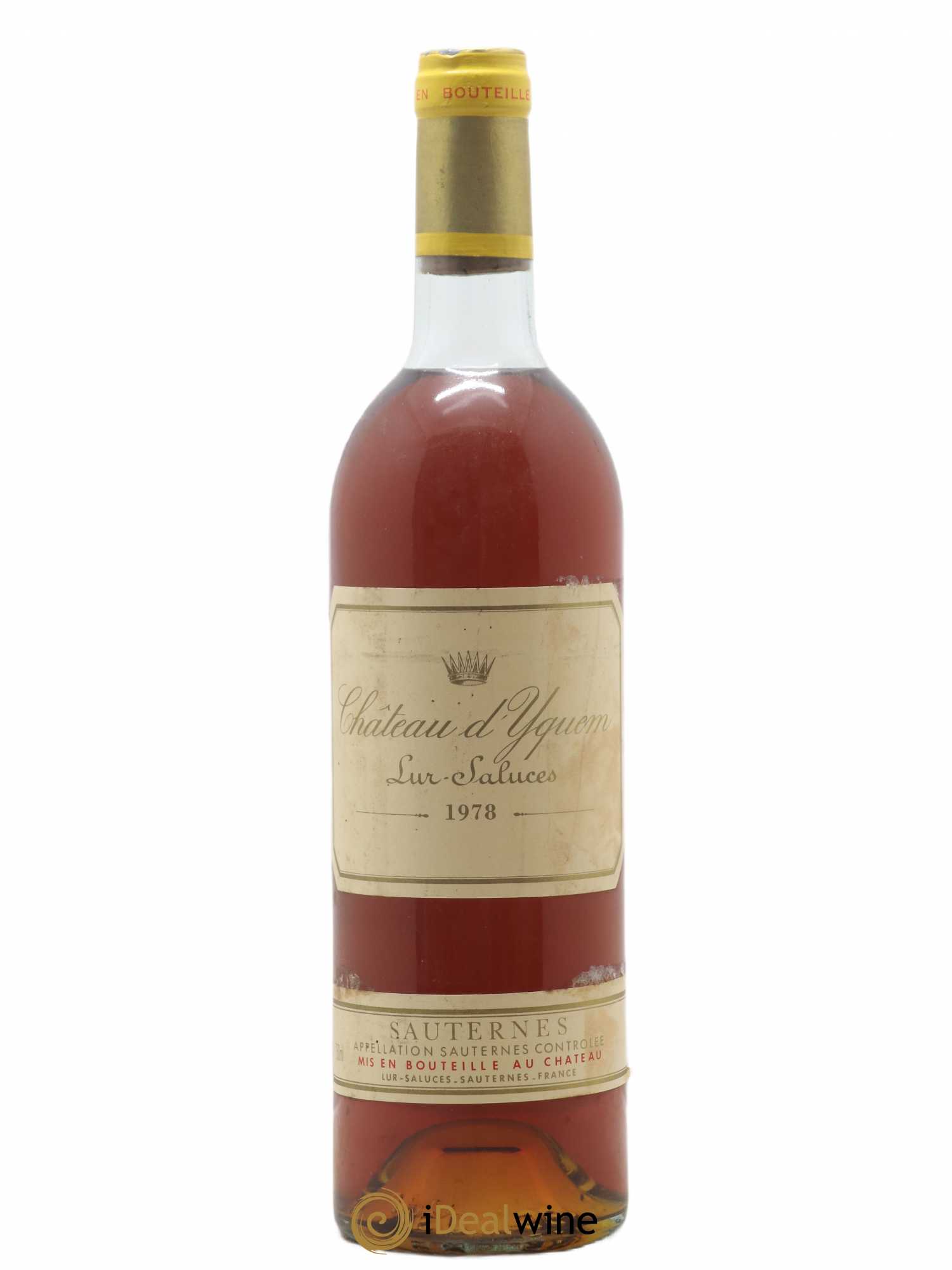 Château d' Yquem 1er Cru Classé Supérieur 1978 - Lotto di 1 bottiglia - 0