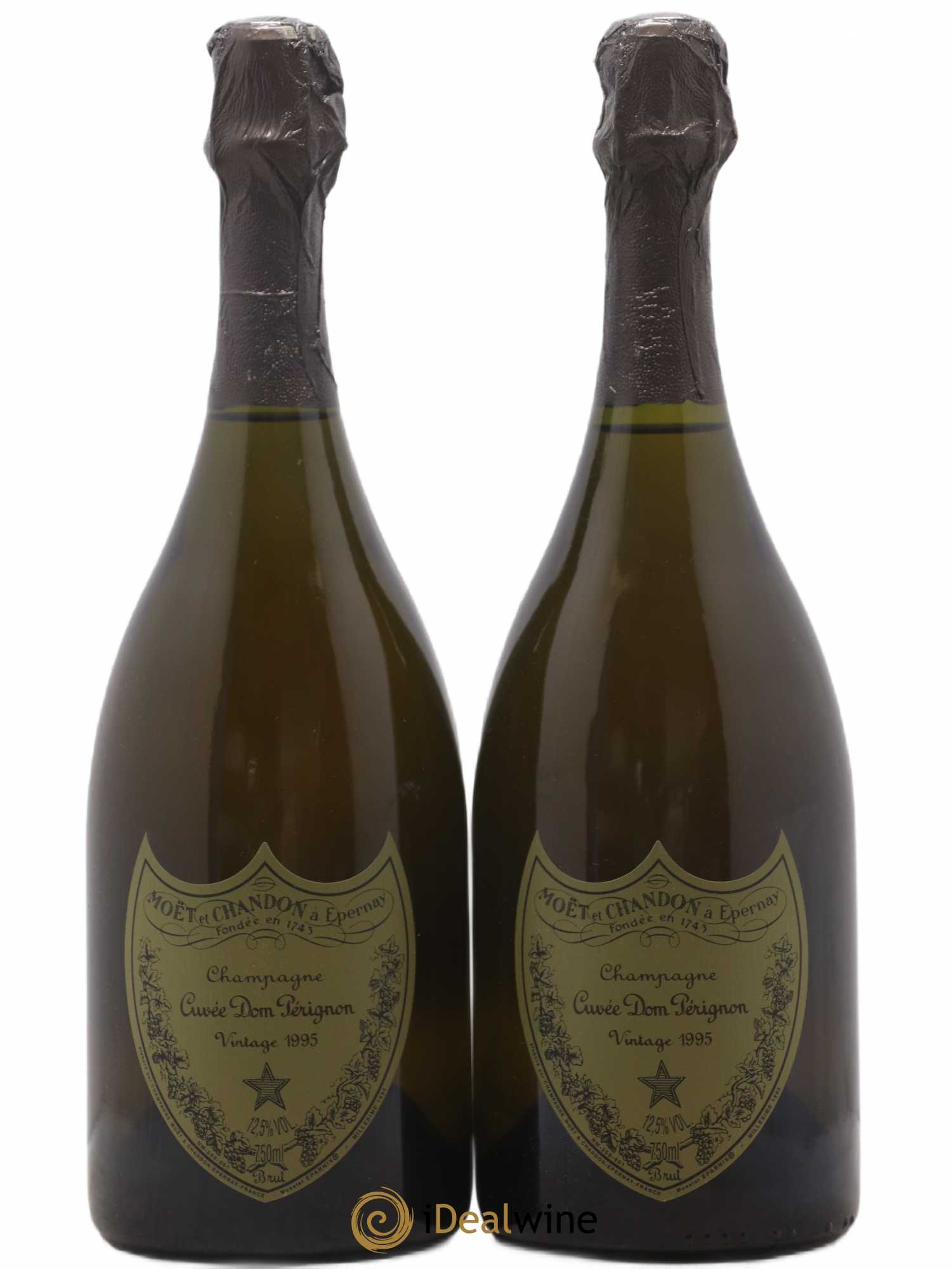 Brut Dom Pérignon 1995 - Lot de 2 bouteilles - 1
