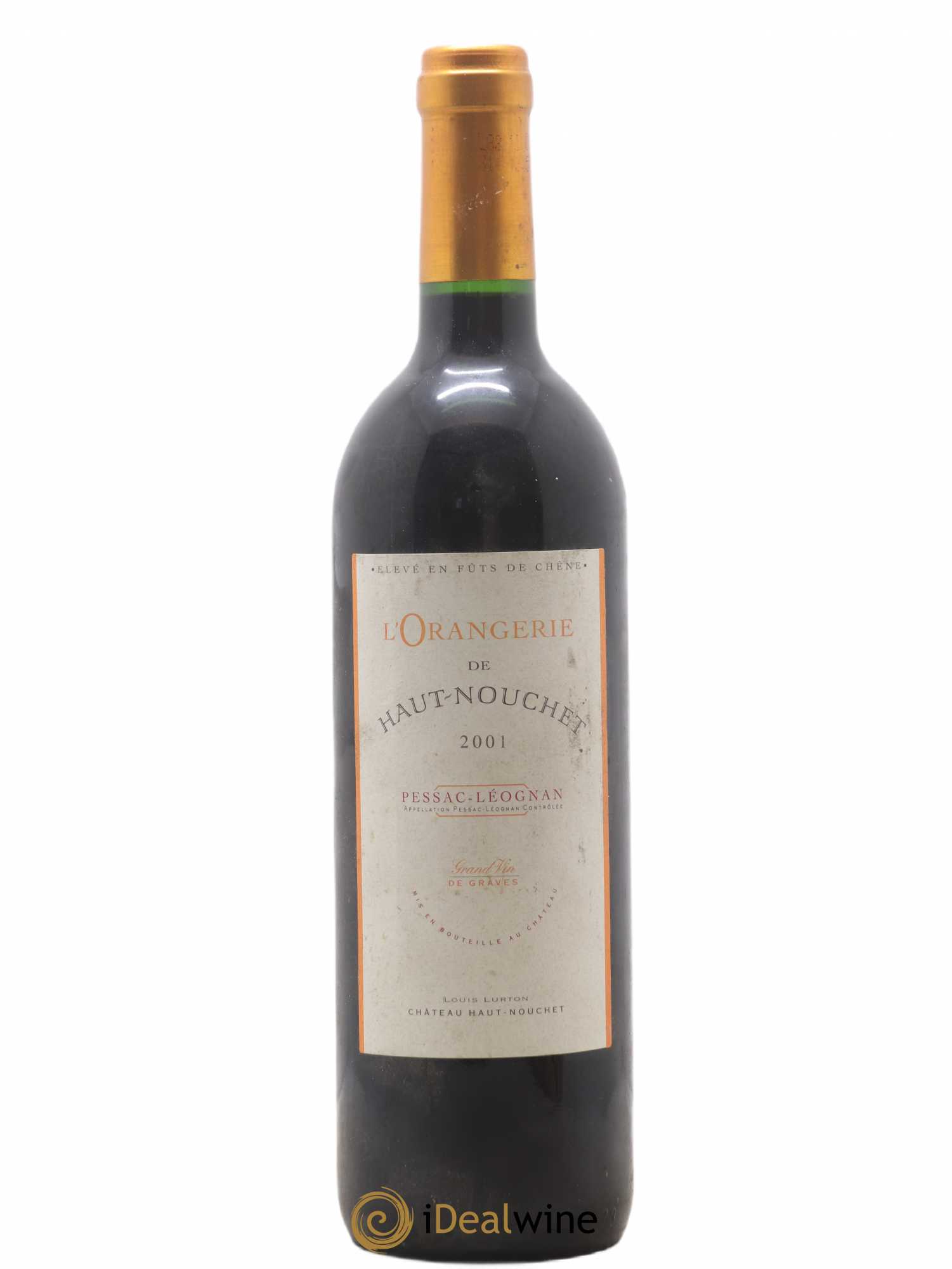 Pessac-Léognan L'Orangerie de Haut Nouchet (sans prix de réserve) 2001 - Posten von 1 Flasche - 0