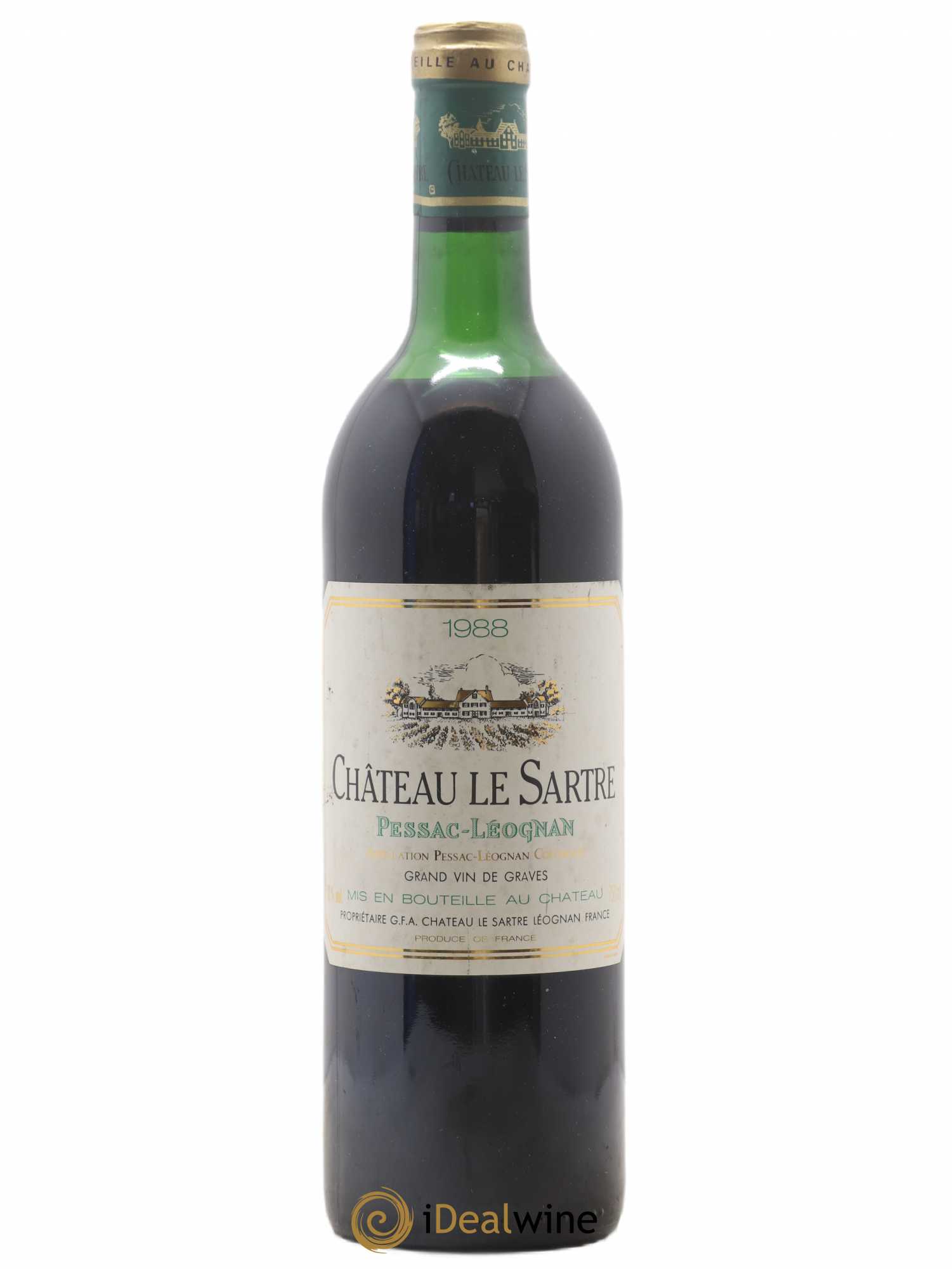 Château le Sartre (sans prix de réserve) 1988 - Lot de 1 bouteille - 0