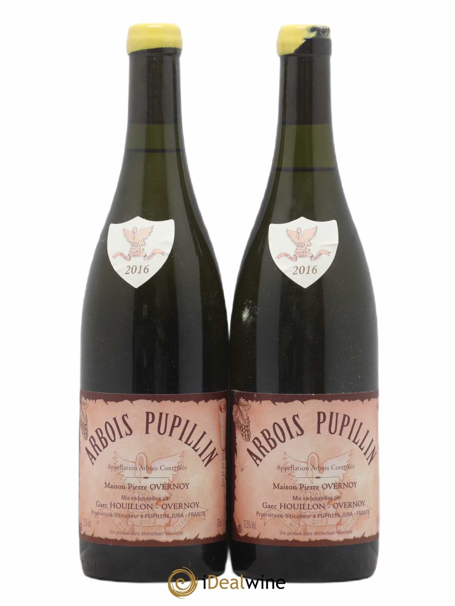 Arbois-Pupillin Savagnin (cire jaune) Overnoy-Houillon (Domaine) 2016 - Lot de 2 bouteilles - 0