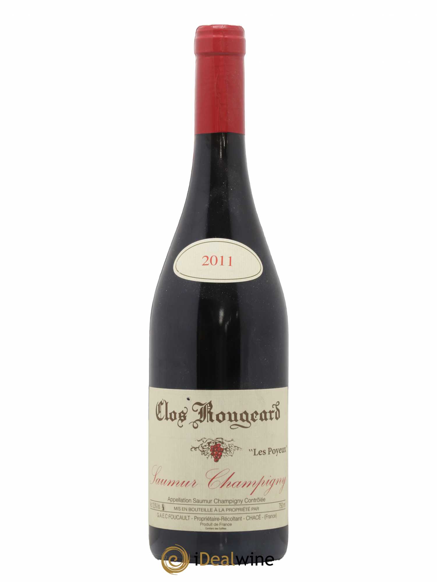 Saumur-Champigny Les Poyeux Clos Rougeard 2011 - Lot de 1 bouteille - 0
