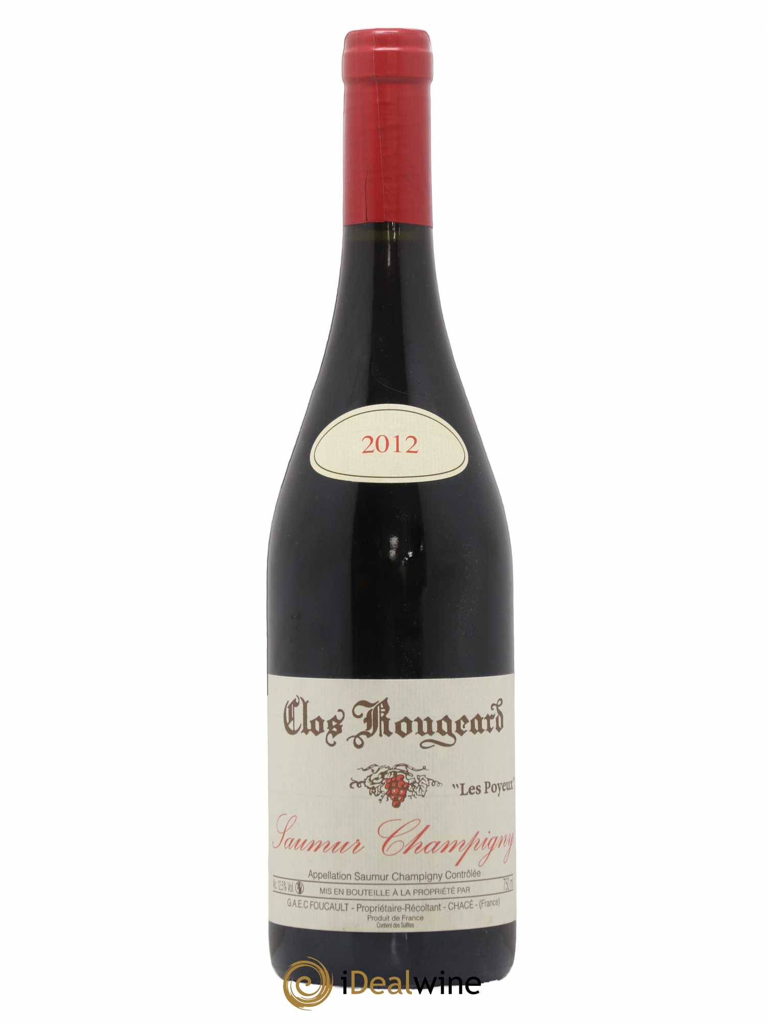 Saumur-Champigny Les Poyeux Clos Rougeard 2012 - Lot de 1 bouteille - 0