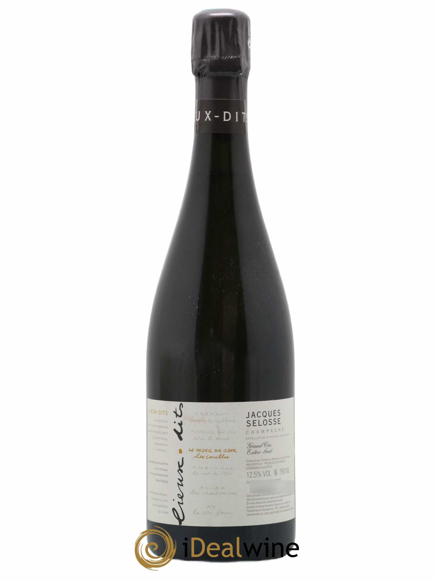 Les Carelles Blanc de Blancs Jacques Selosse - Lot de 1 bouteille - 0