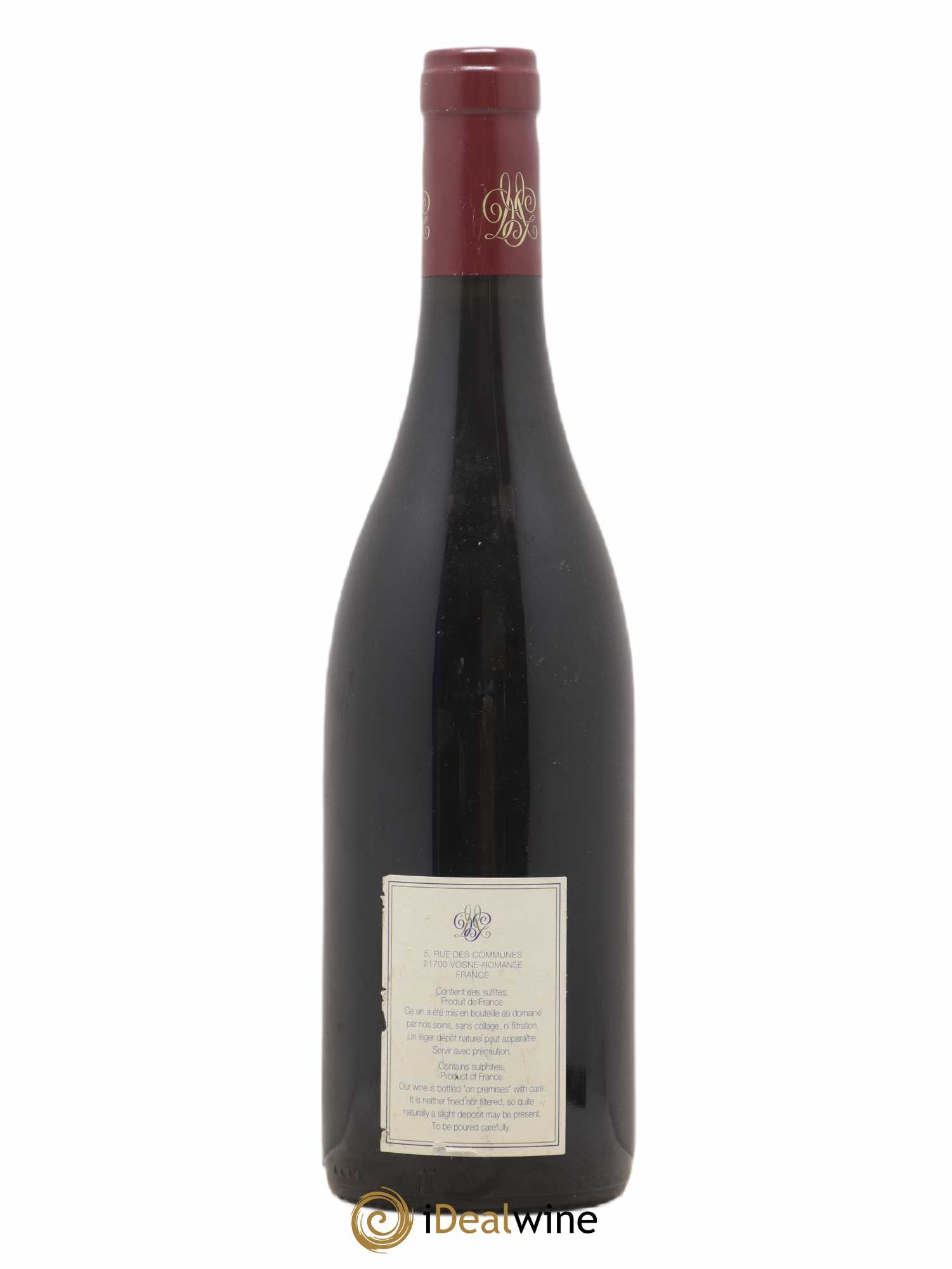 Chambolle-Musigny 1er Cru Les Feusselottes Mugneret-Gibourg (Domaine) 2015 - Lot de 1 bouteille - 1