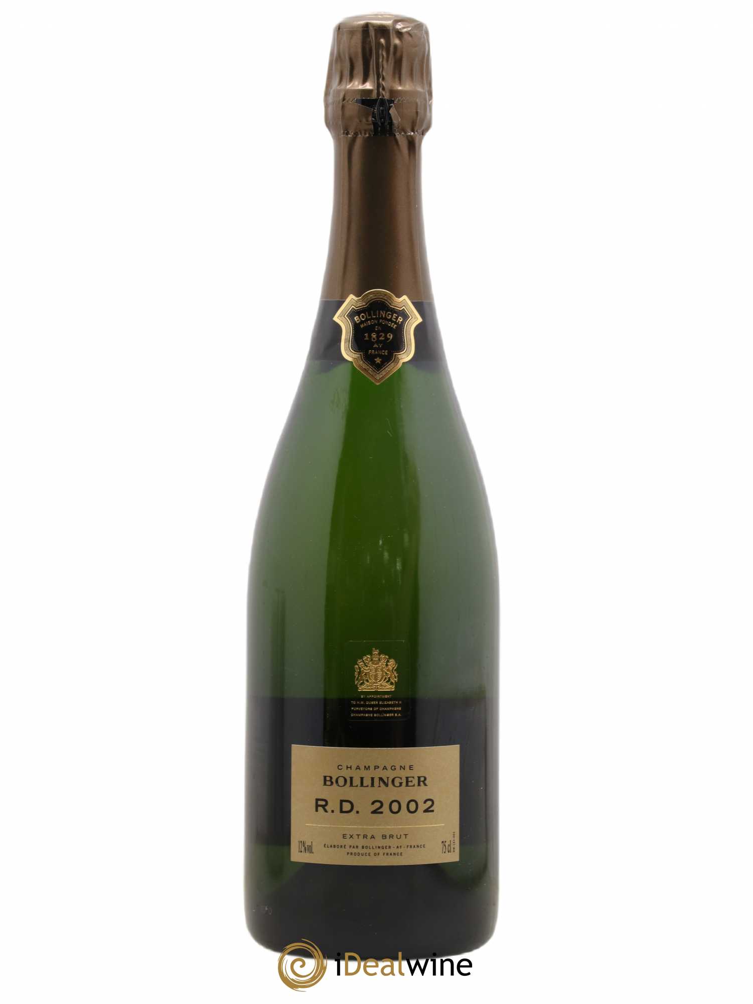 R.D. Extra-Brut Bollinger 2002 - Lot de 1 bouteille - 0
