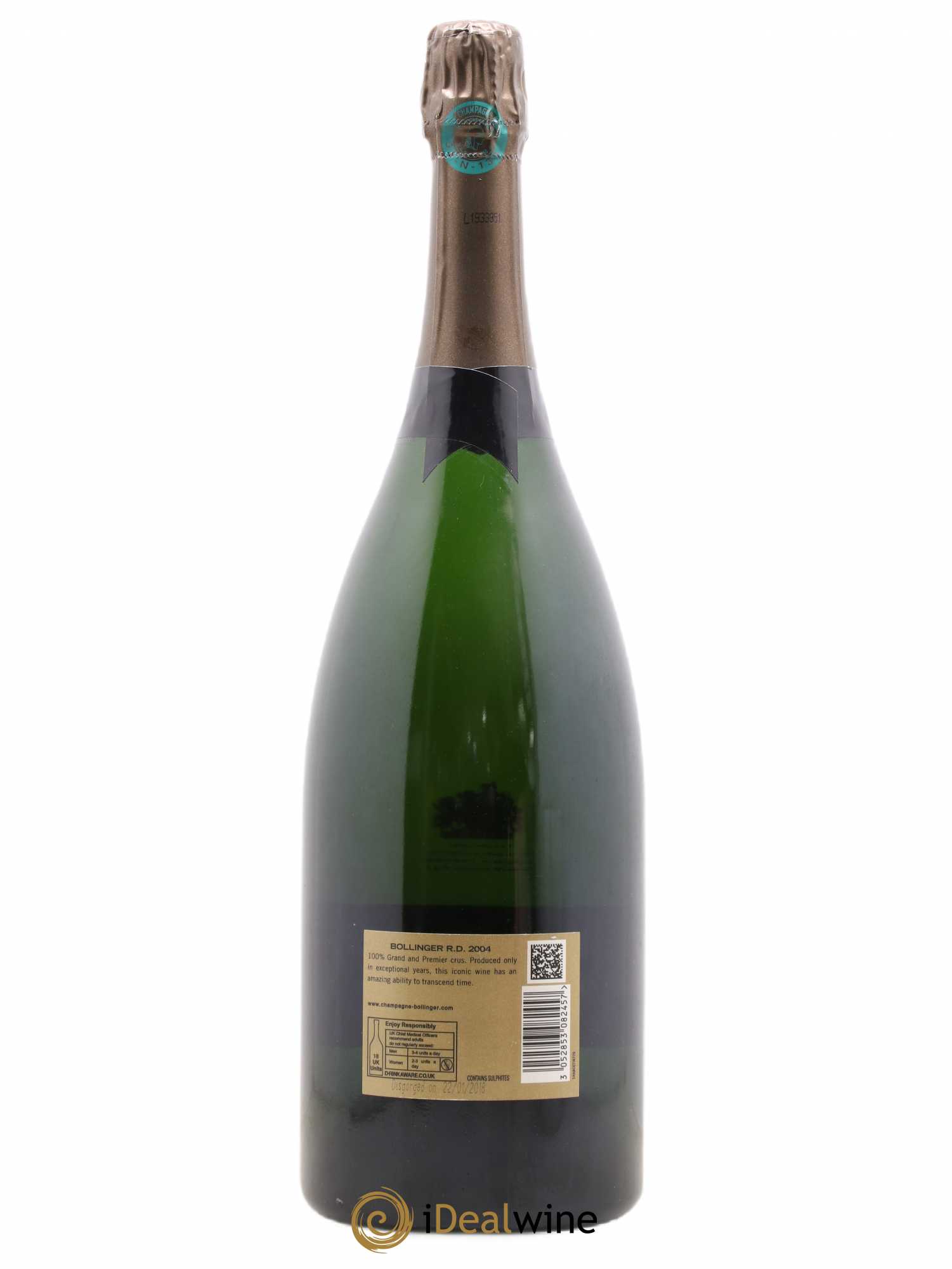 R.D. Extra-Brut Bollinger 2004 - Lot de 1 magnum - 1
