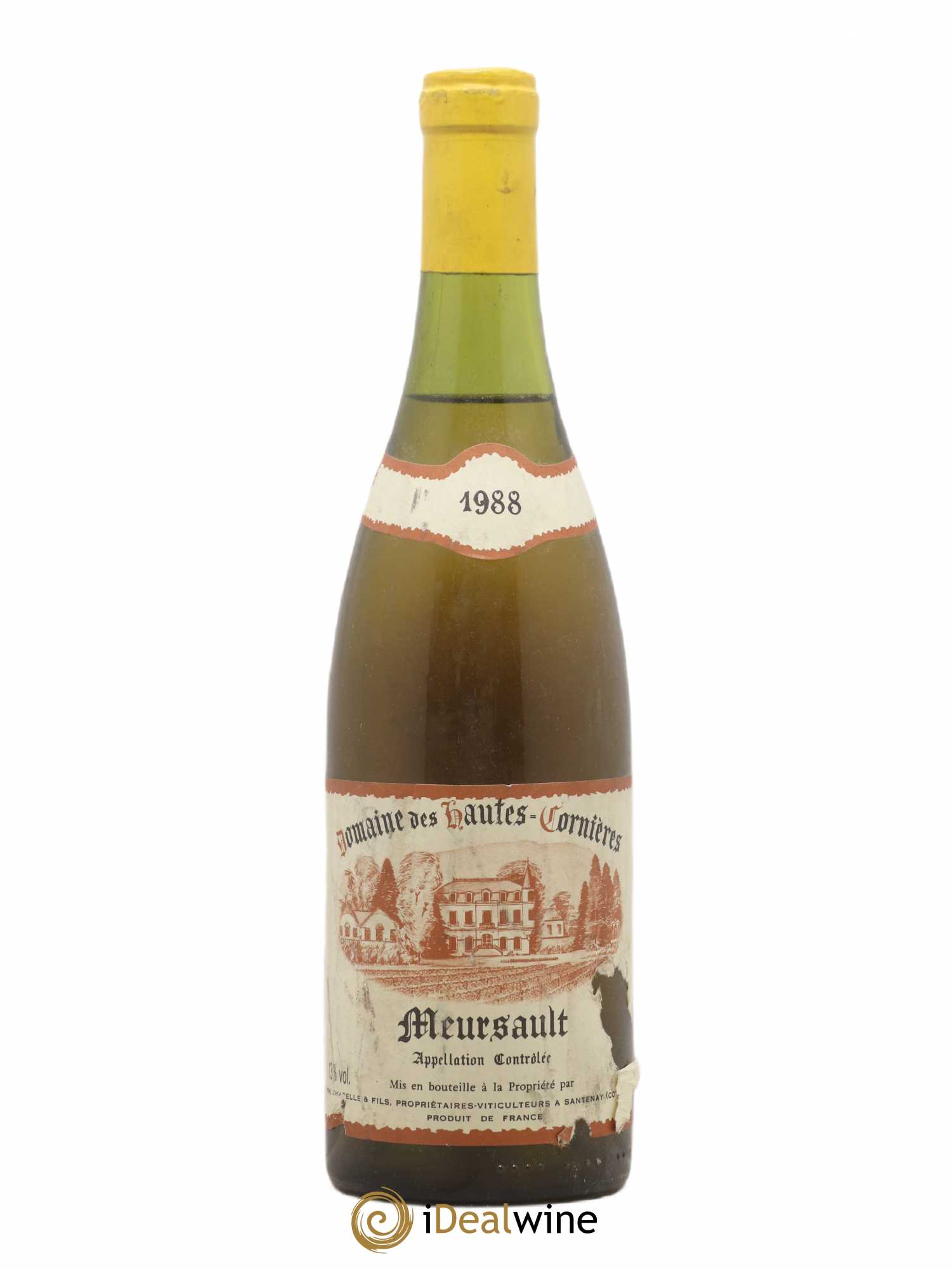 Meursault Domaine des hautes Cornières 1988 - Posten von 1 Flasche - 0