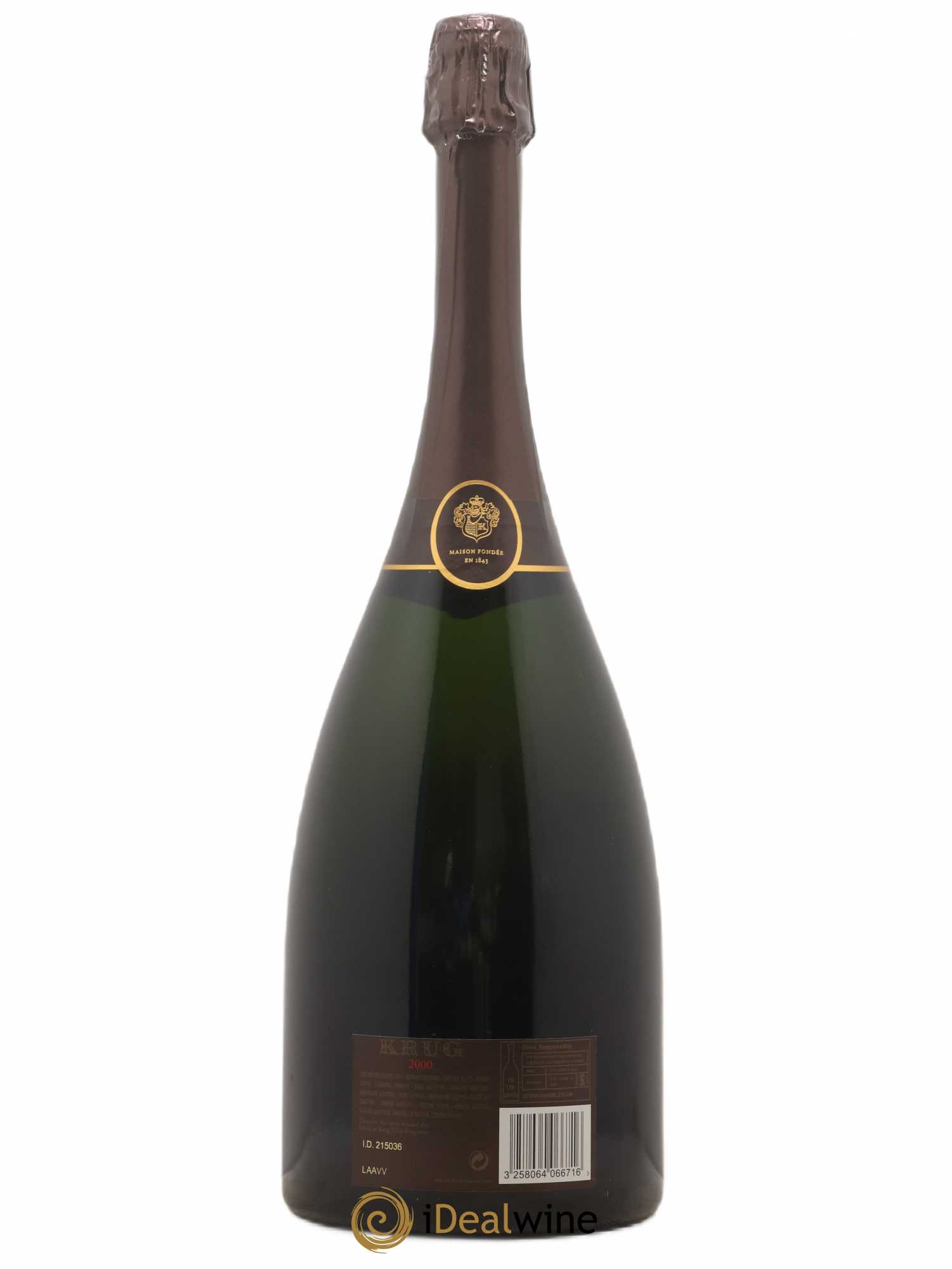Vintage Krug Brut  2000 - Lot de 1 magnum - 1