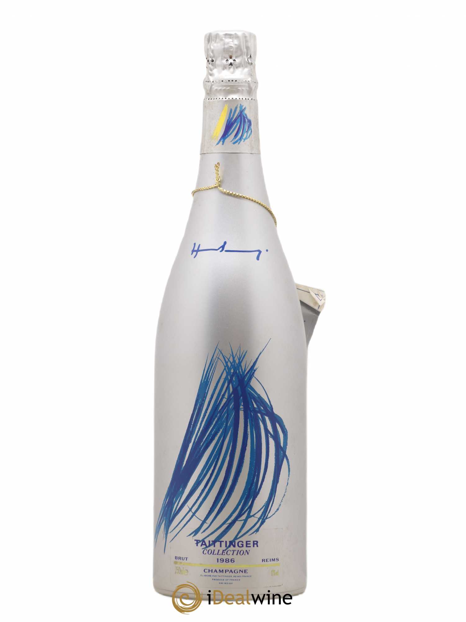 1986 - Collection Hans Hartung Taittinger Brut 1986 - Lot de 1 bouteille - 0