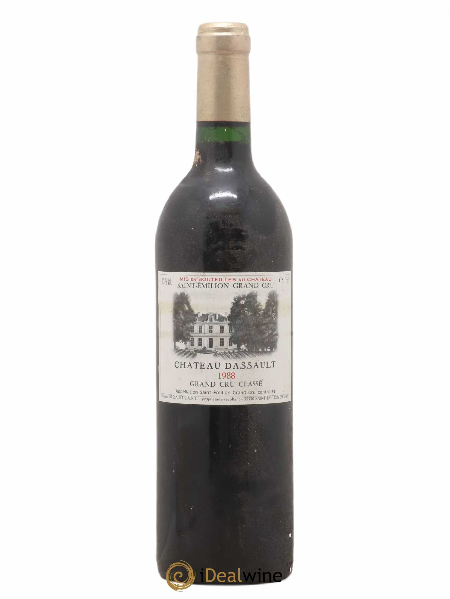 Château Dassault Grand Cru Classé 1988 - Lot de 1 bouteille - 0