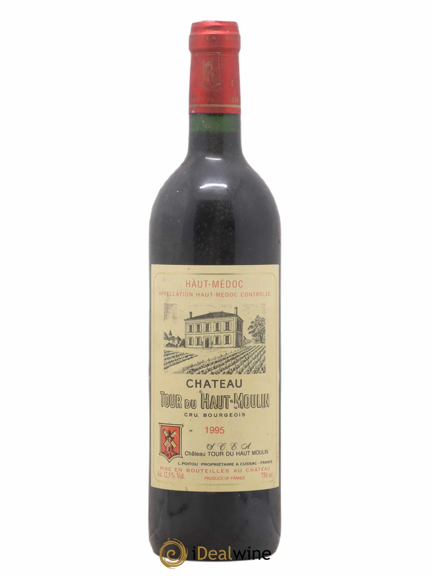 Château Tour du Haut Moulin Cru Bourgeois 1995 - Lot de 1 bouteille - 0