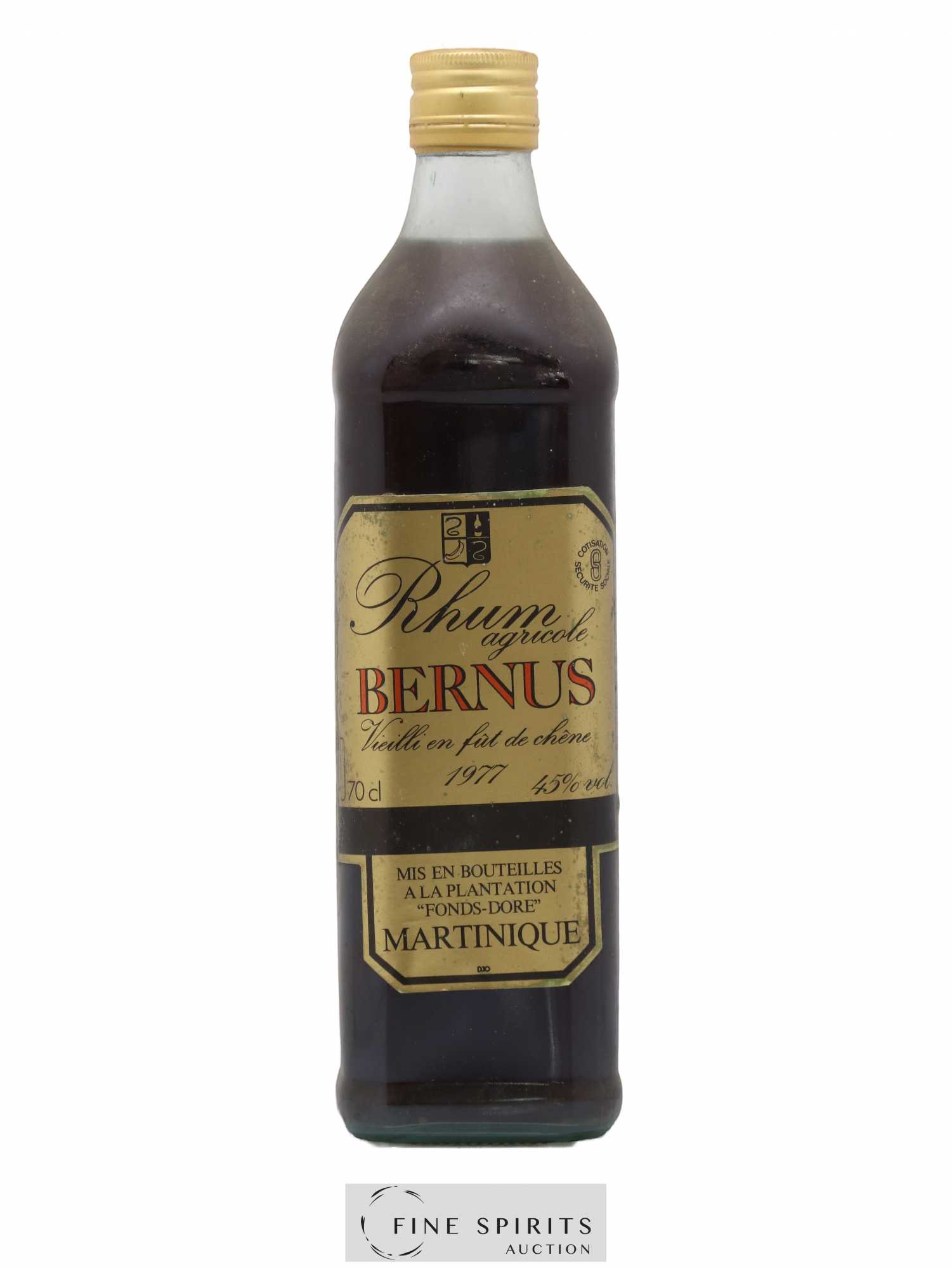 Bernus 1977 Of. Fût de chêne - Lot de 1 bouteille - 0