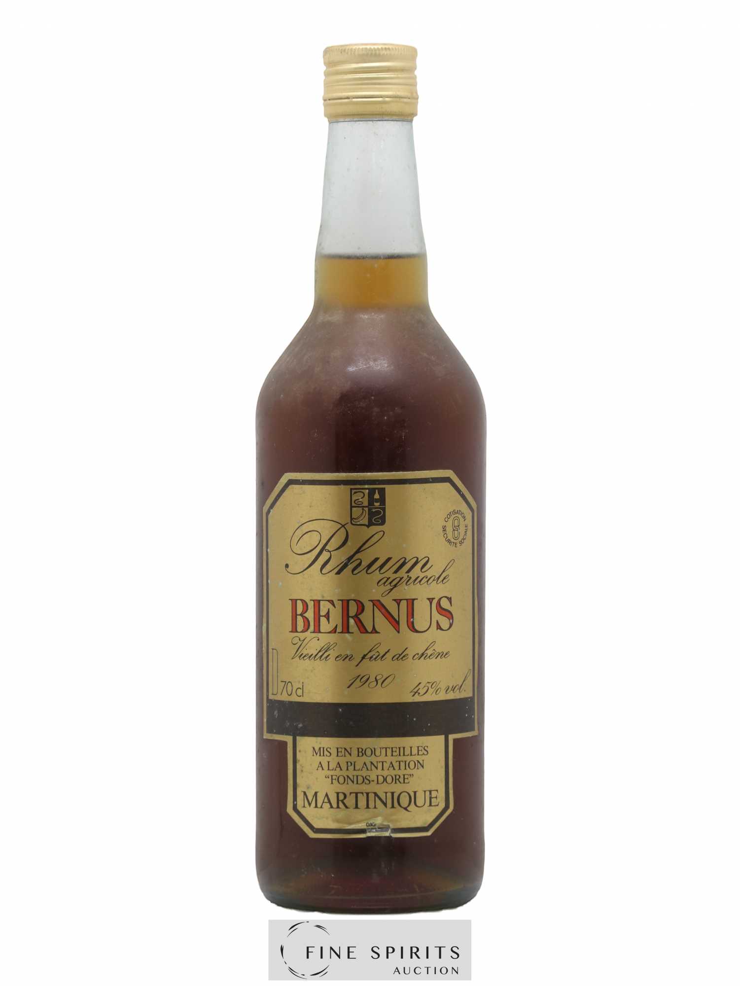 Bernus 1980 Of. Fût de chêne - Lot de 1 bouteille - 0