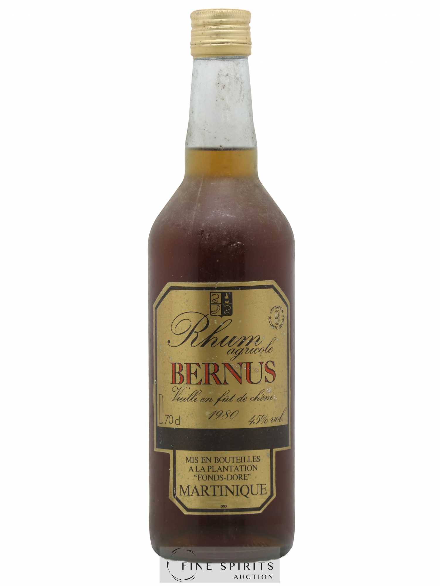 Bernus 1980 Of. Fût de chêne - Lot de 1 bouteille - 0