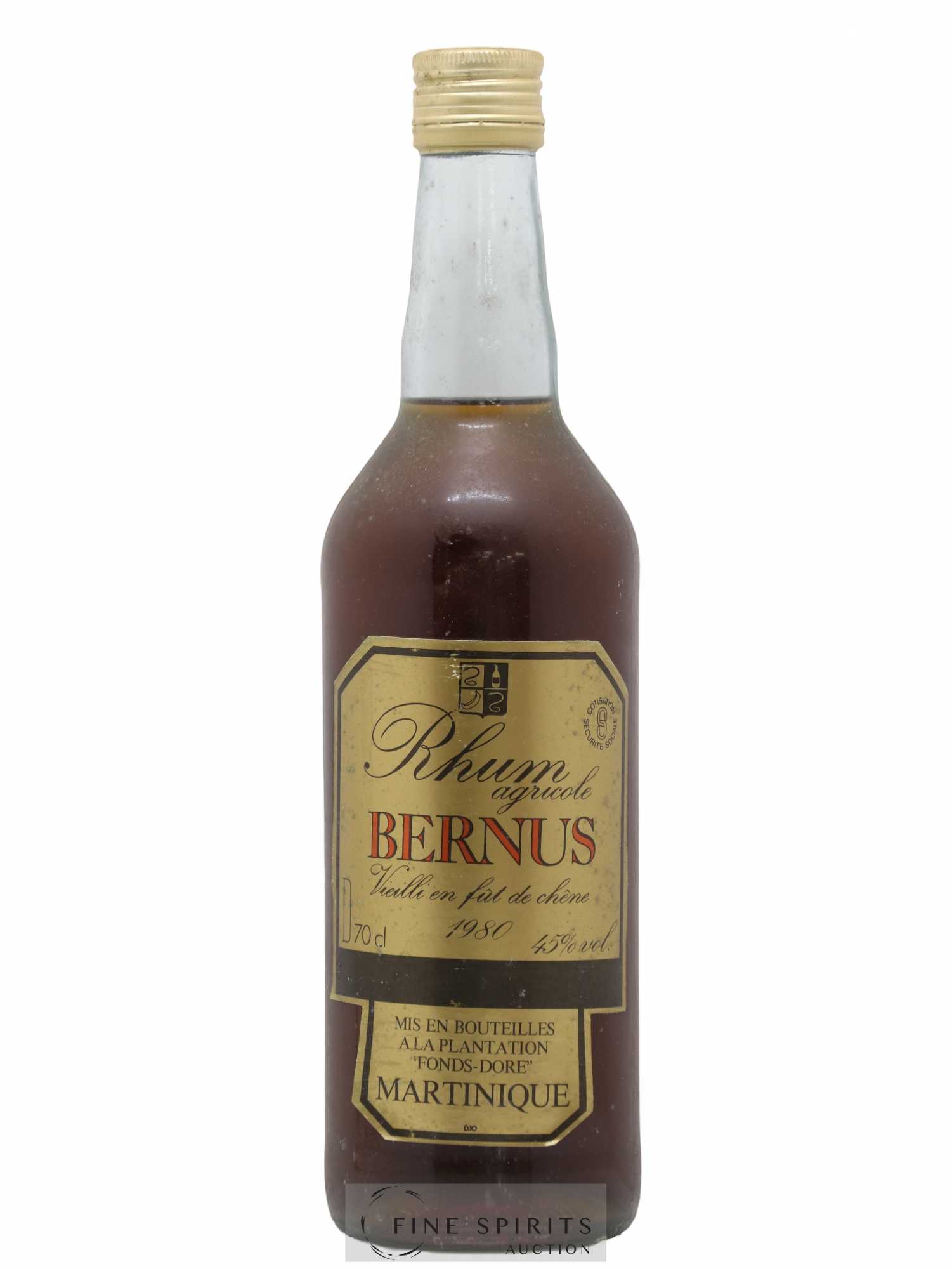 Bernus 1980 Of. Fût de chêne - Lot de 1 bouteille - 0