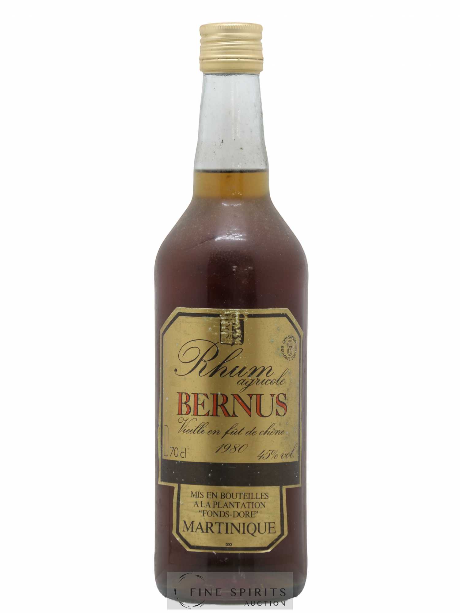 Bernus 1980 Of. Fût de chêne - Lot de 1 bouteille - 0
