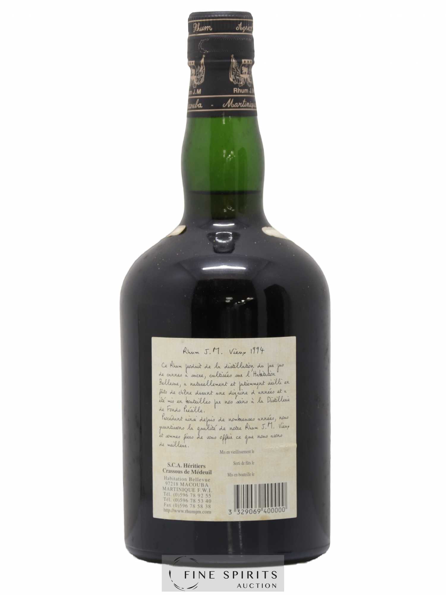 J.M 1994 Of. - Posten von 1 Flasche - 2