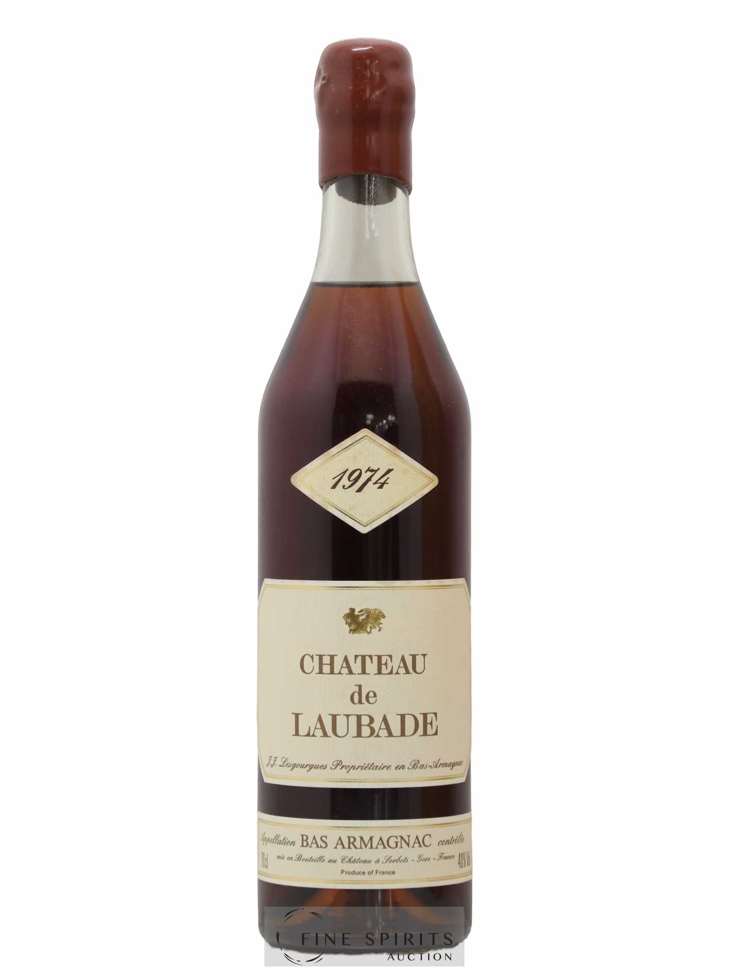 Château de Laubade 1974 Of. bottled 1999 - Lot de 1 bouteille - 1
