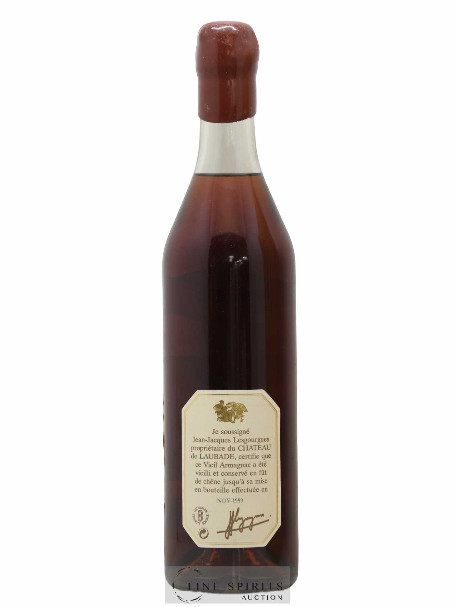 Château de Laubade 1974 Of. bottled 1999 - Lot de 1 bouteille - 2