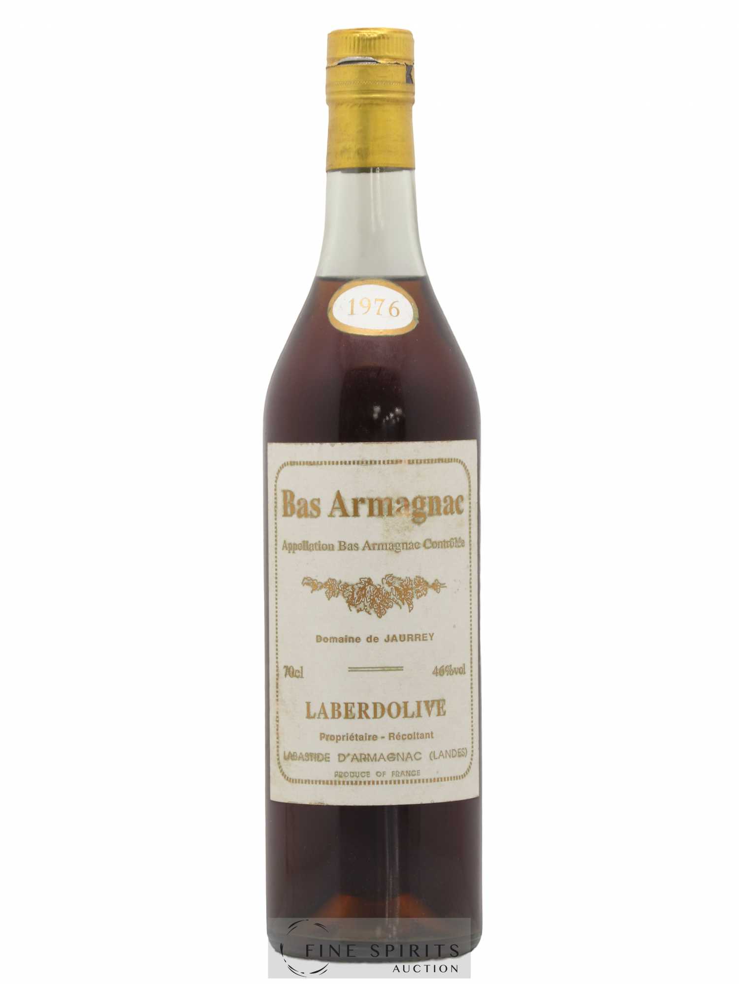 Laberdolive 1976 Of. Domaine de Jaurrey - Lot de 1 bouteille - 0