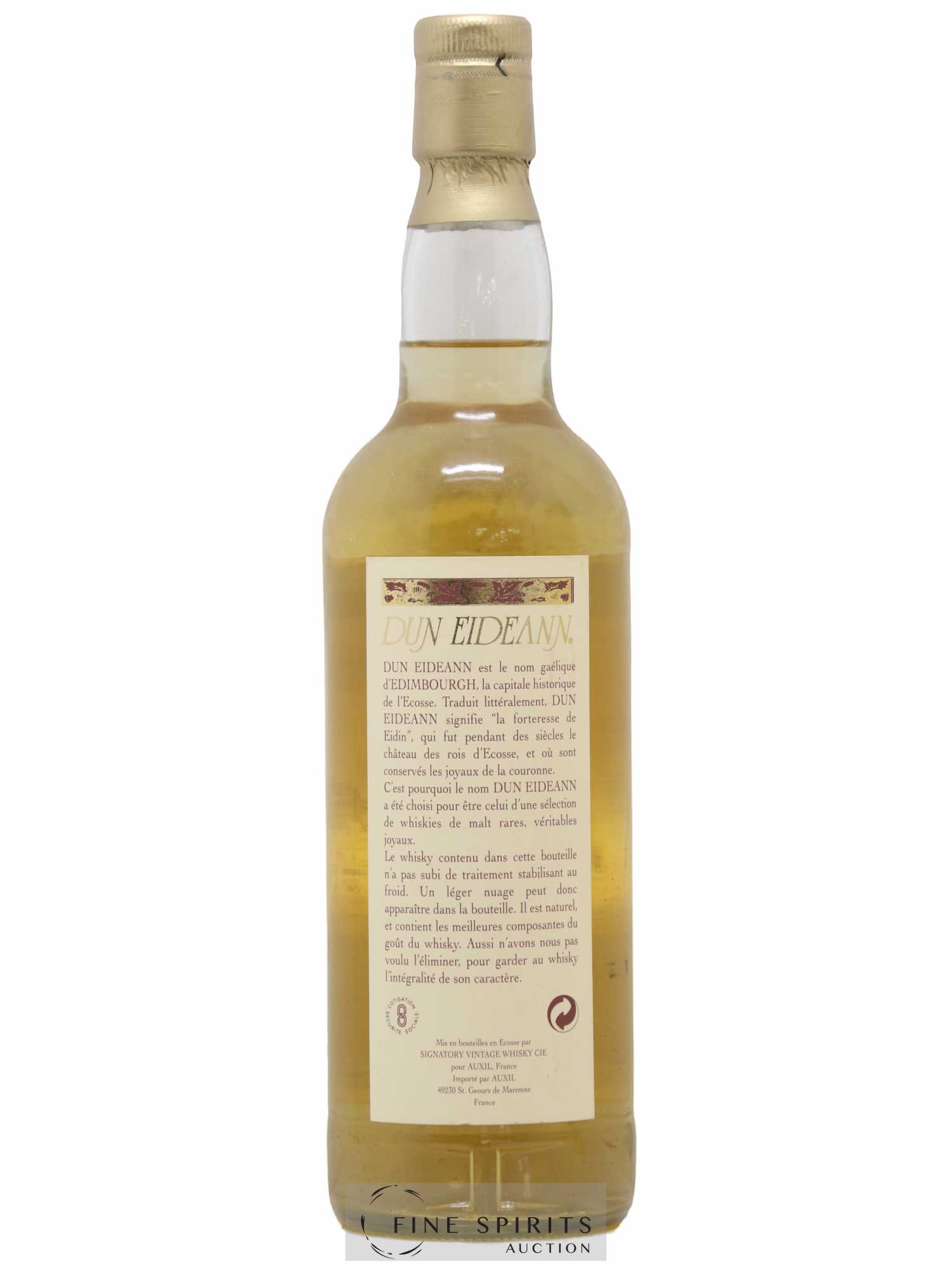 Royal Brackla 1983 Signatory Vintage Dun Eideann Cask n°2390-2392 - One of 1110 - bottled 1996 - Lot de 1 bouteille - 2