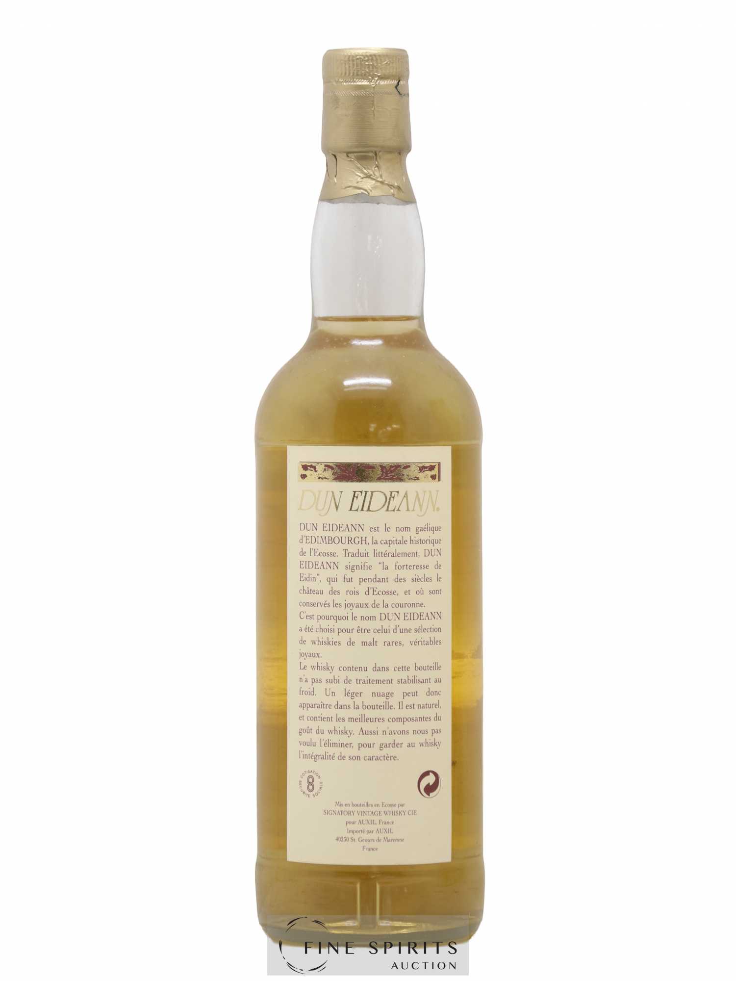 Royal Brackla 1983 Signatory Vintage Dun Eideann Cask n°2390-2392 - One of 1110 - bottled 1996 - Posten von 1 Flasche - 2