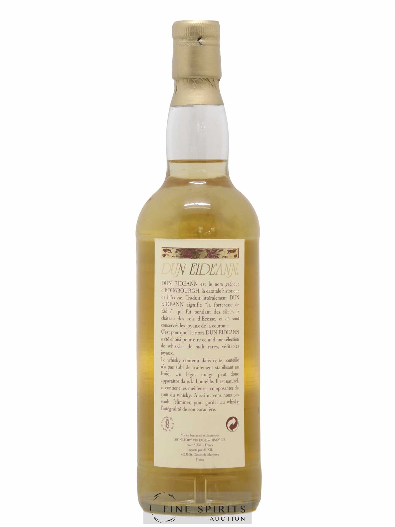 Royal Brackla 1983 Signatory Vintage Dun Eideann Cask n°2390-2392 - One of 1110 - bottled 1996 - Lot de 1 bouteille - 2