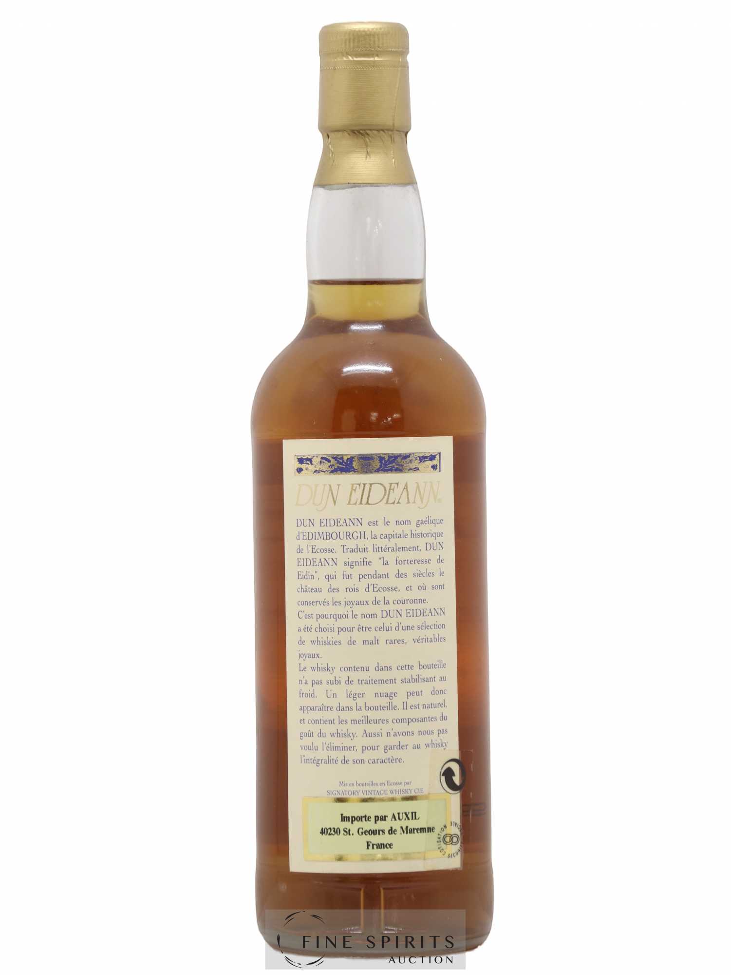 Benrinnes 1989 Signatory Vintage Dun Eideann Cask n°2410-2411 - One of 1780 - bottled 1999 - Lot de 1 bouteille - 2